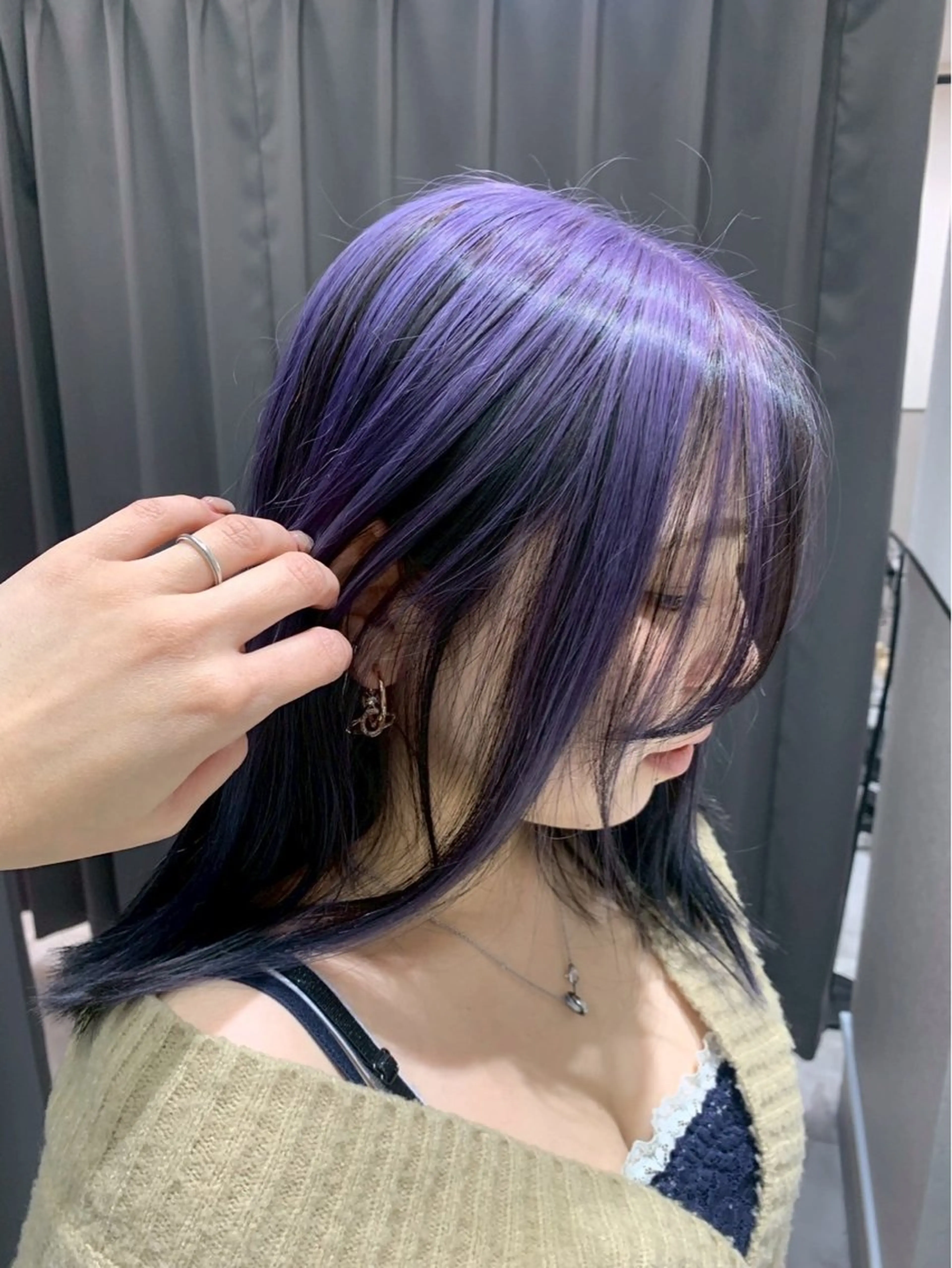 カラー 深野 ちさとのヘアスタイル