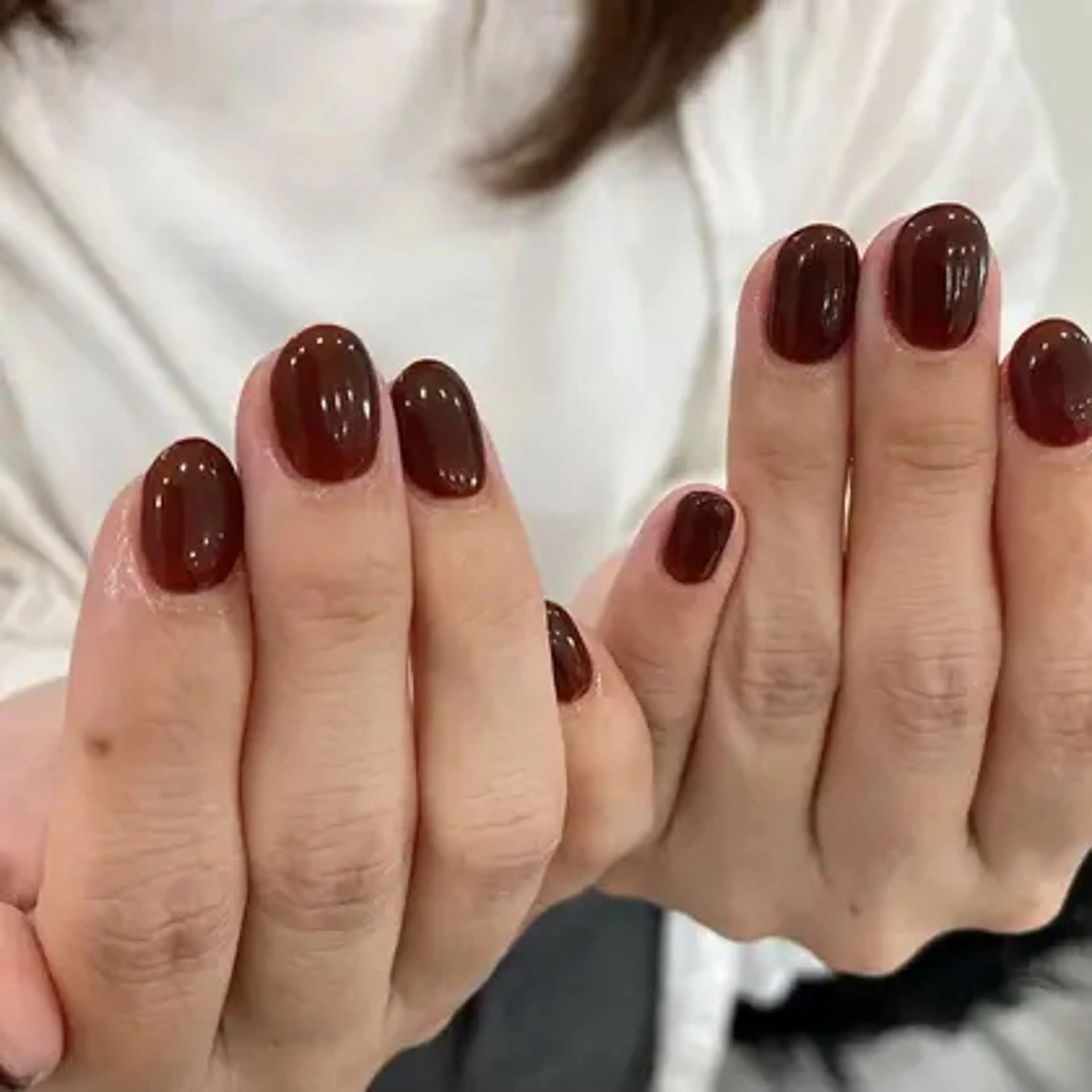 【オフなし】チップ5本長さ出し＋ワンカラー🩶の写真