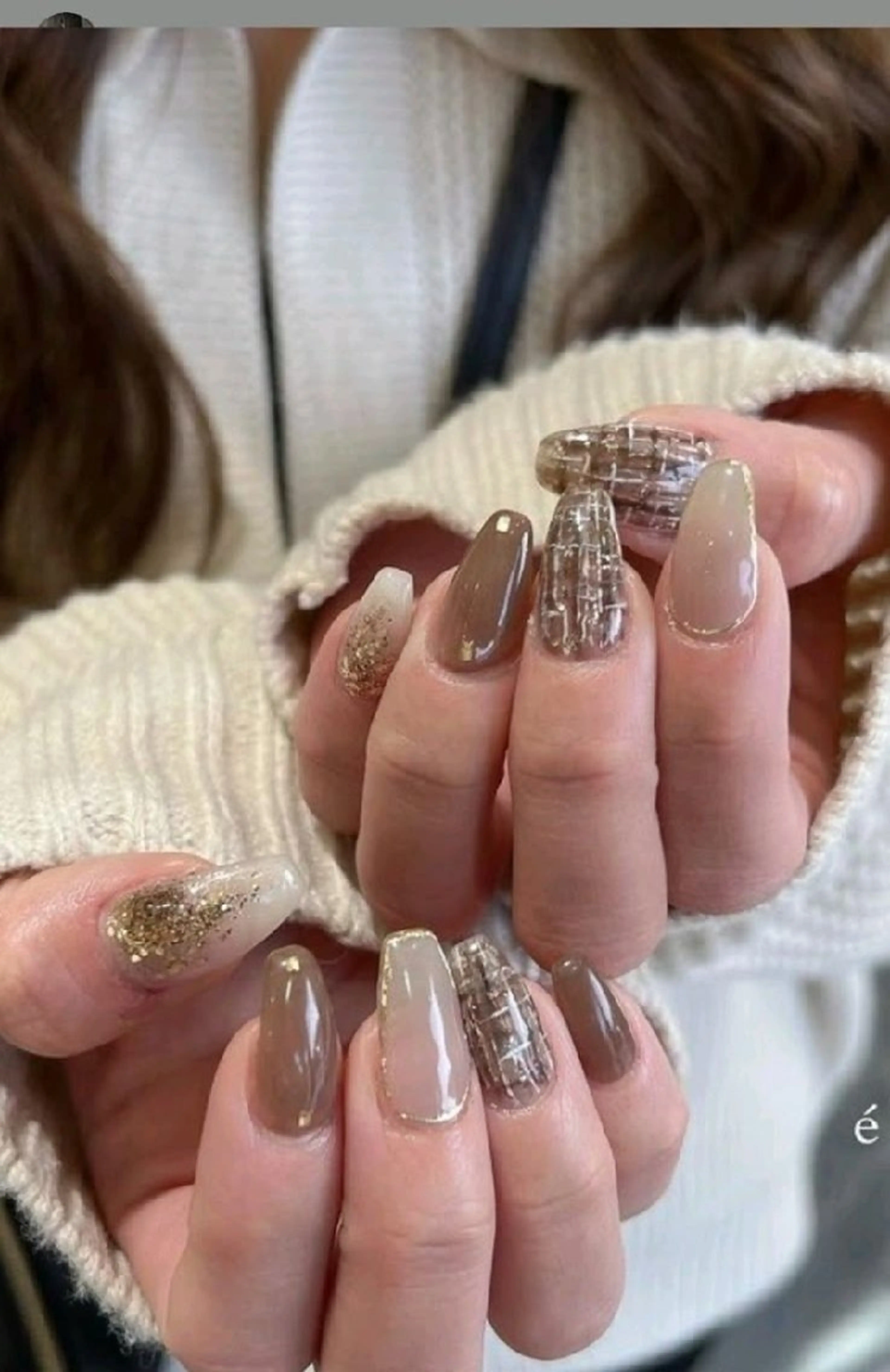 ネイル フレンチネイル グラデーション マグネットネイル ニュアンスネイル オフィスネイル ハンドネイル MINDY ミンディのネイルデザイン