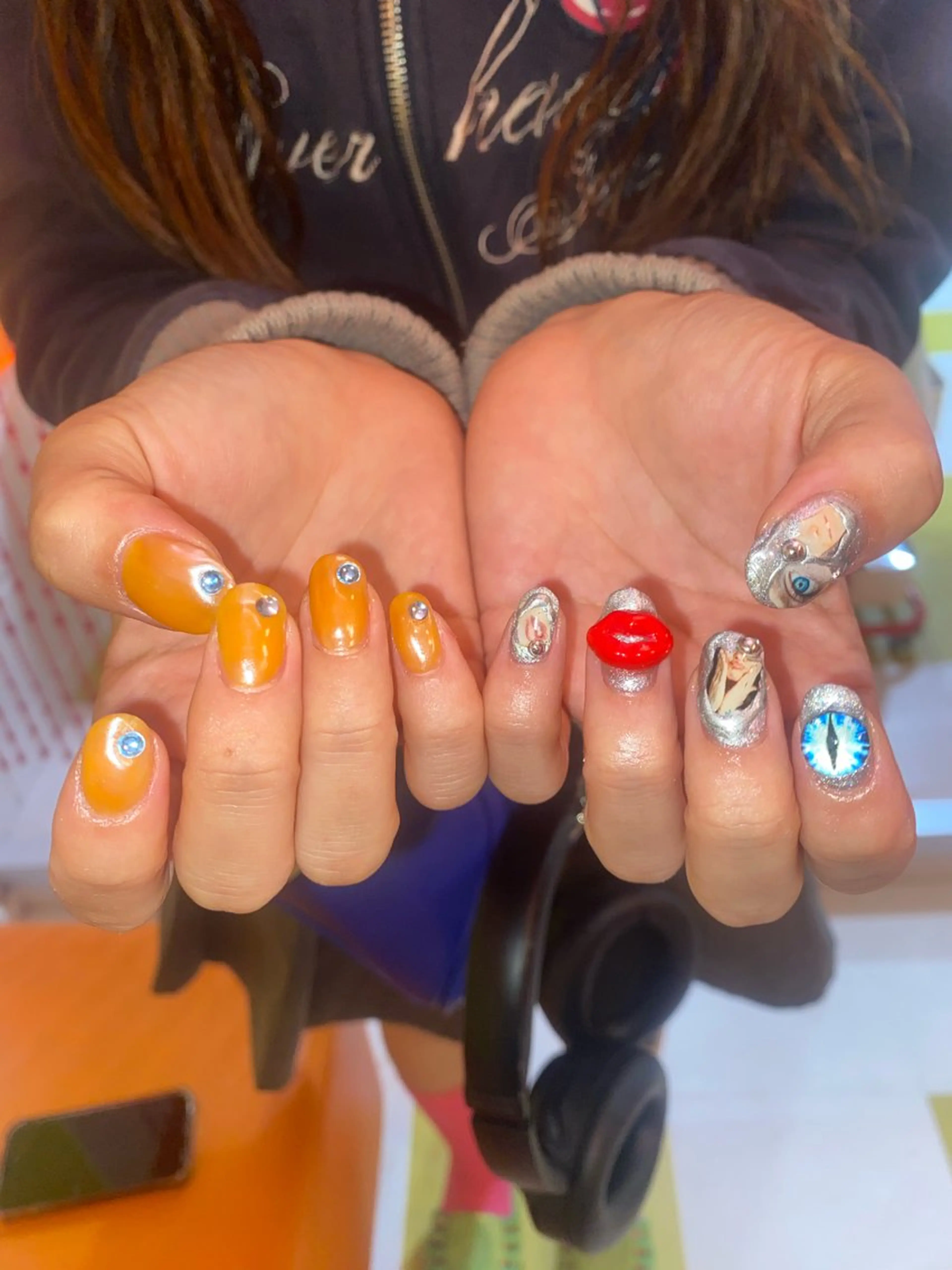 ネイル .unff所属・hana (..)個 性派/メンズネイル◎のネイルデザイン