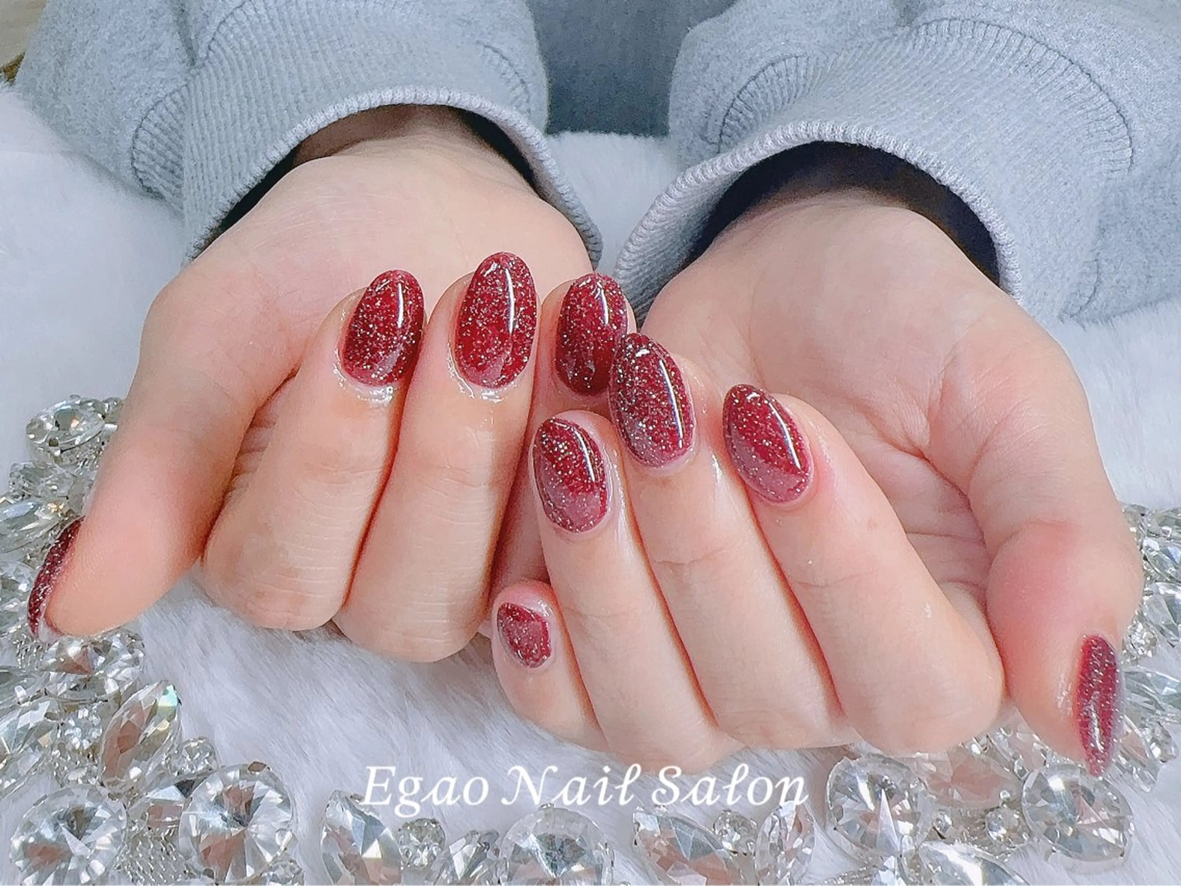 ネイル アートネイル フットネイル フレンチネイル ジェルネイル グラデーション ハンドネイル Egao Nail Salonのネイルデザイン