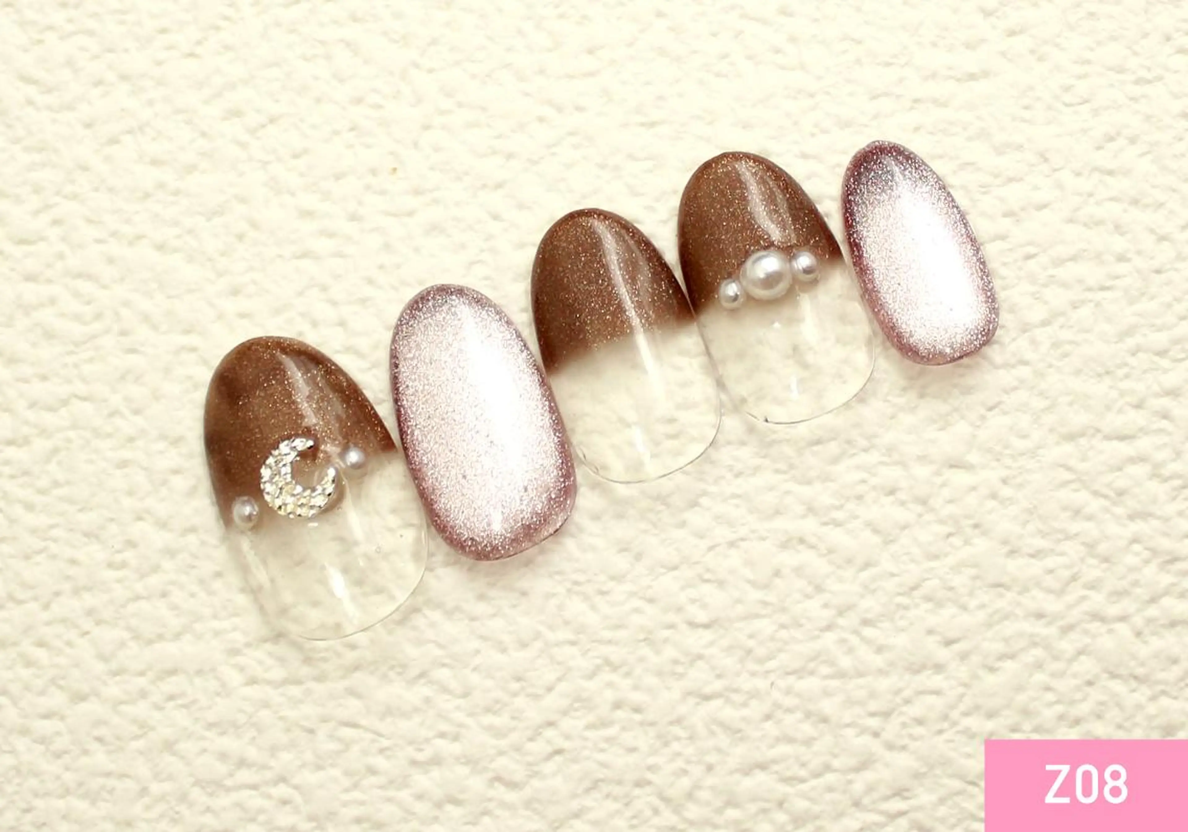 ネイル アートネイル ジェルネイル マグネットネイル 🤍 Janのネイルデザイン