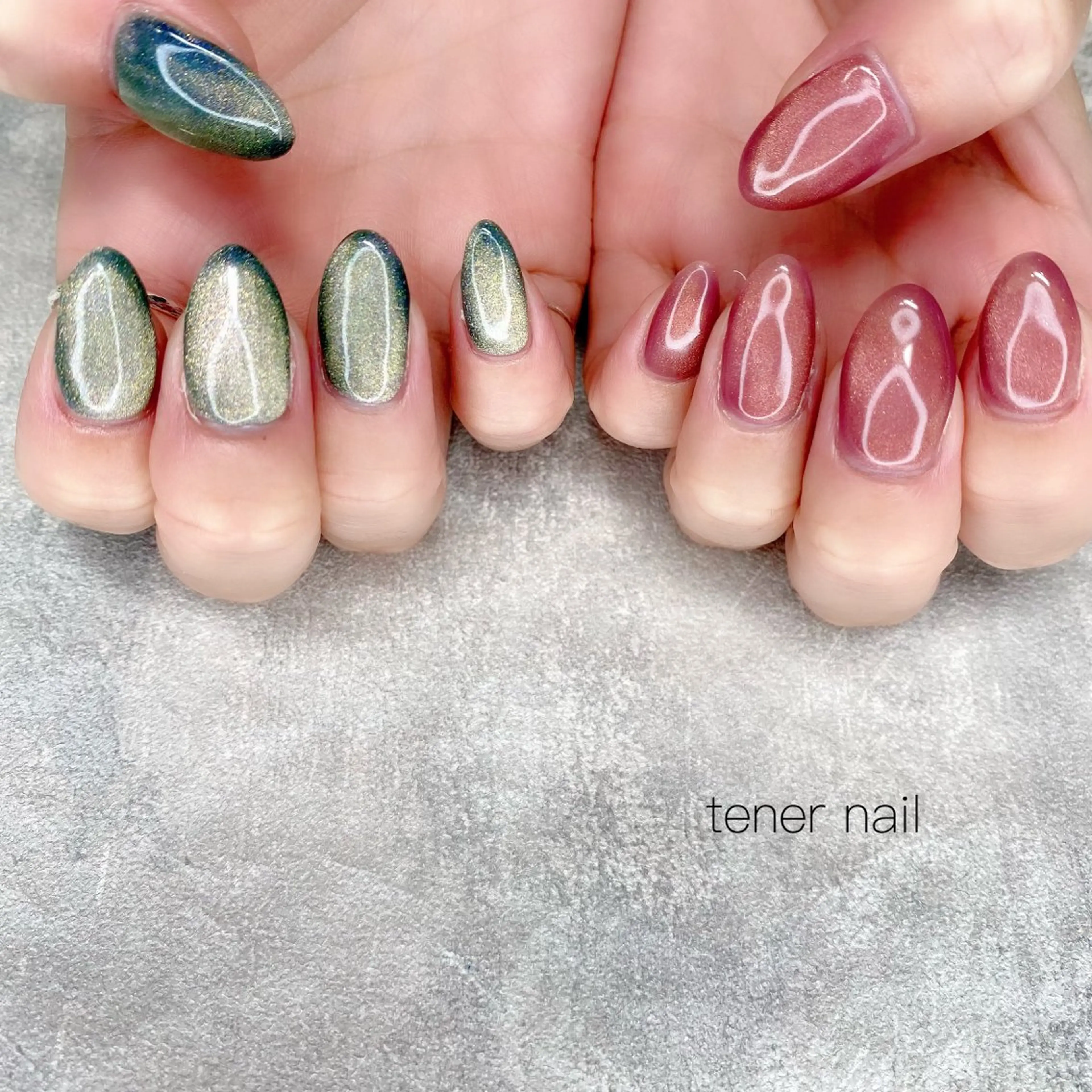 ネイル マグネットネイル tener  nail  テネルネイル所属・テネルネイル tener nailのネイルデザイン
