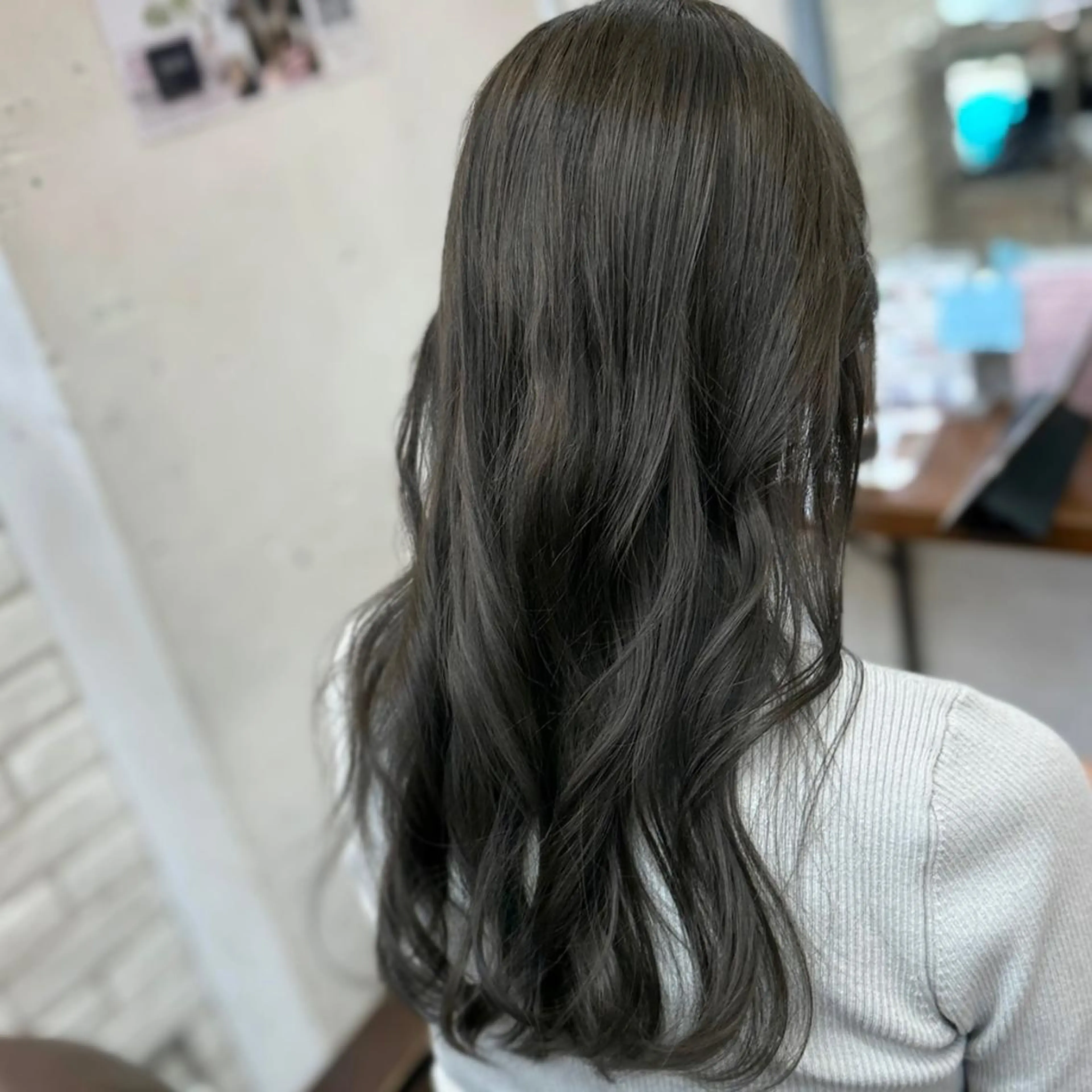 ロング ヘアカラー トリートメント 池袋@パーマ 本多のヘアスタイル