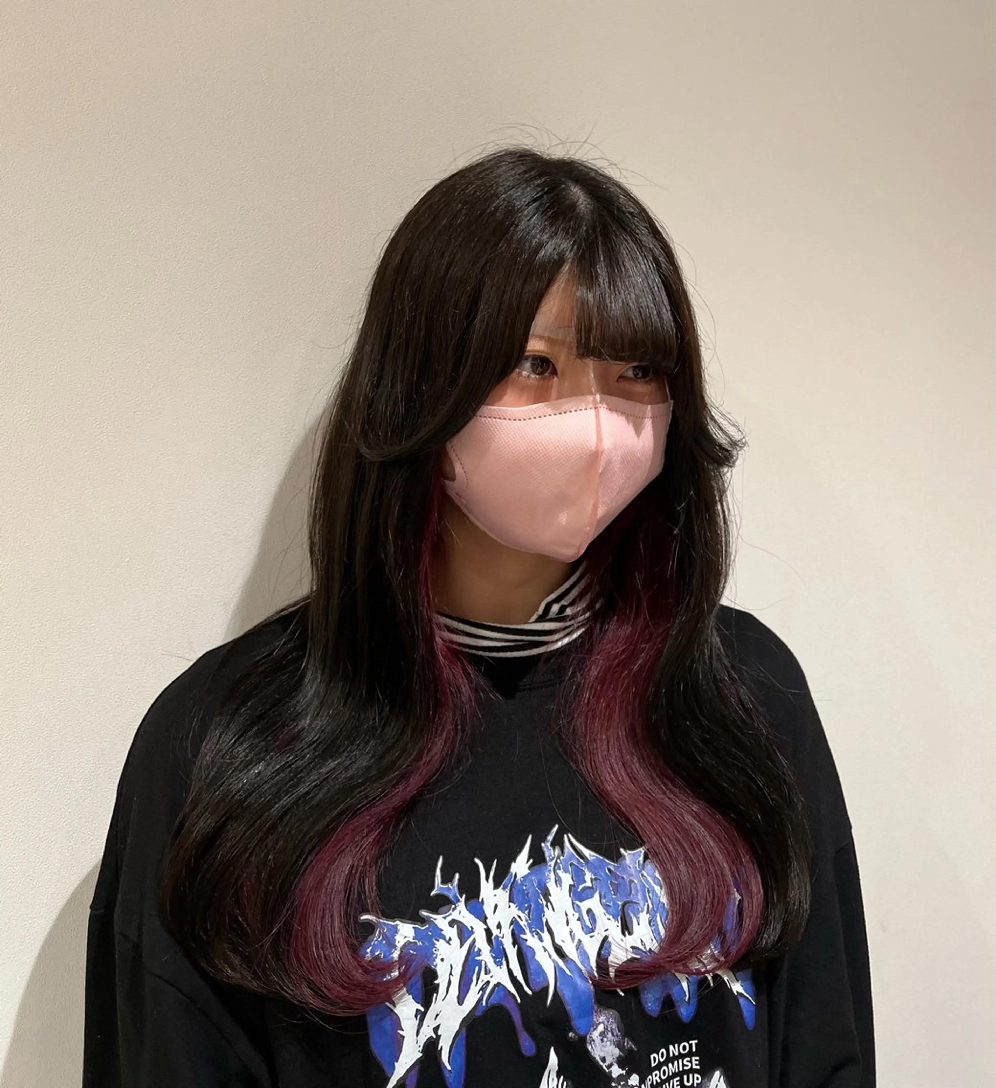 イヤリングカラー🦄‪🫶🏻の写真