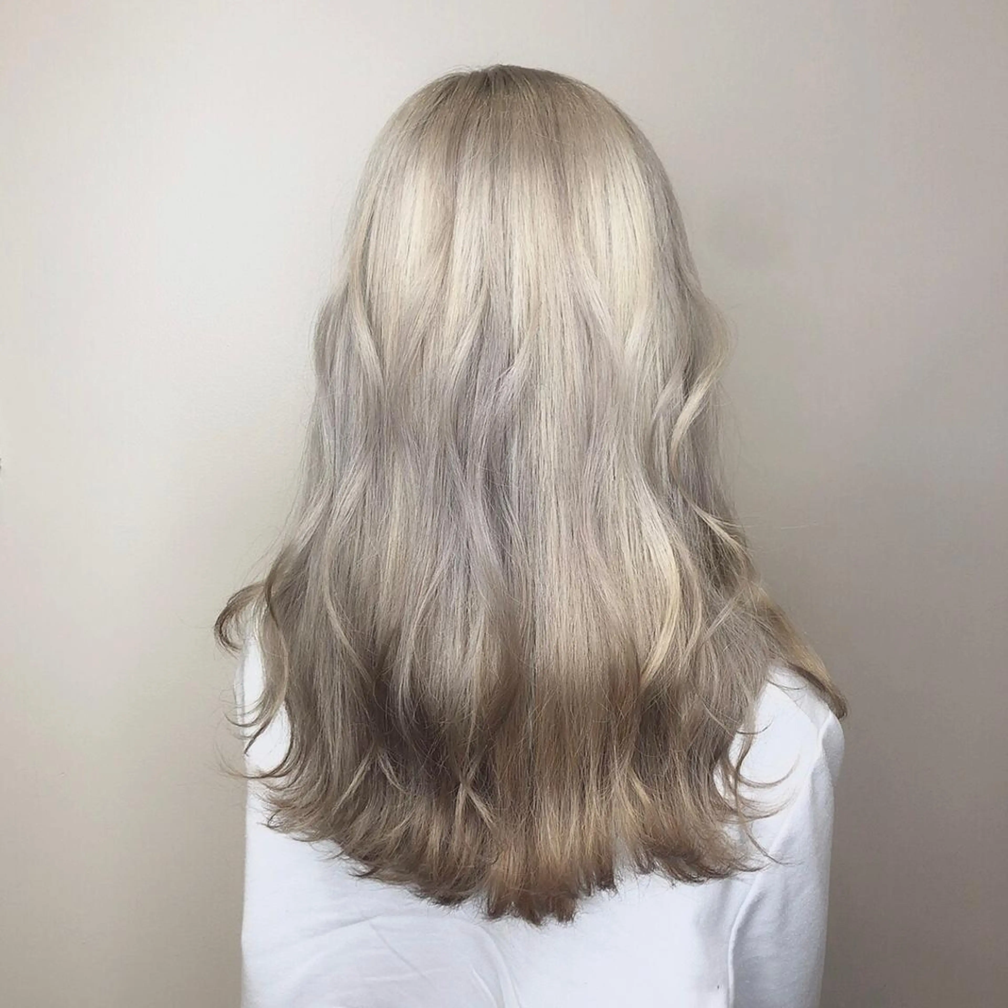 ロング ヘアカラー トリートメント レイヤー/ハッシュ 渋谷/サッタのヘアスタイル