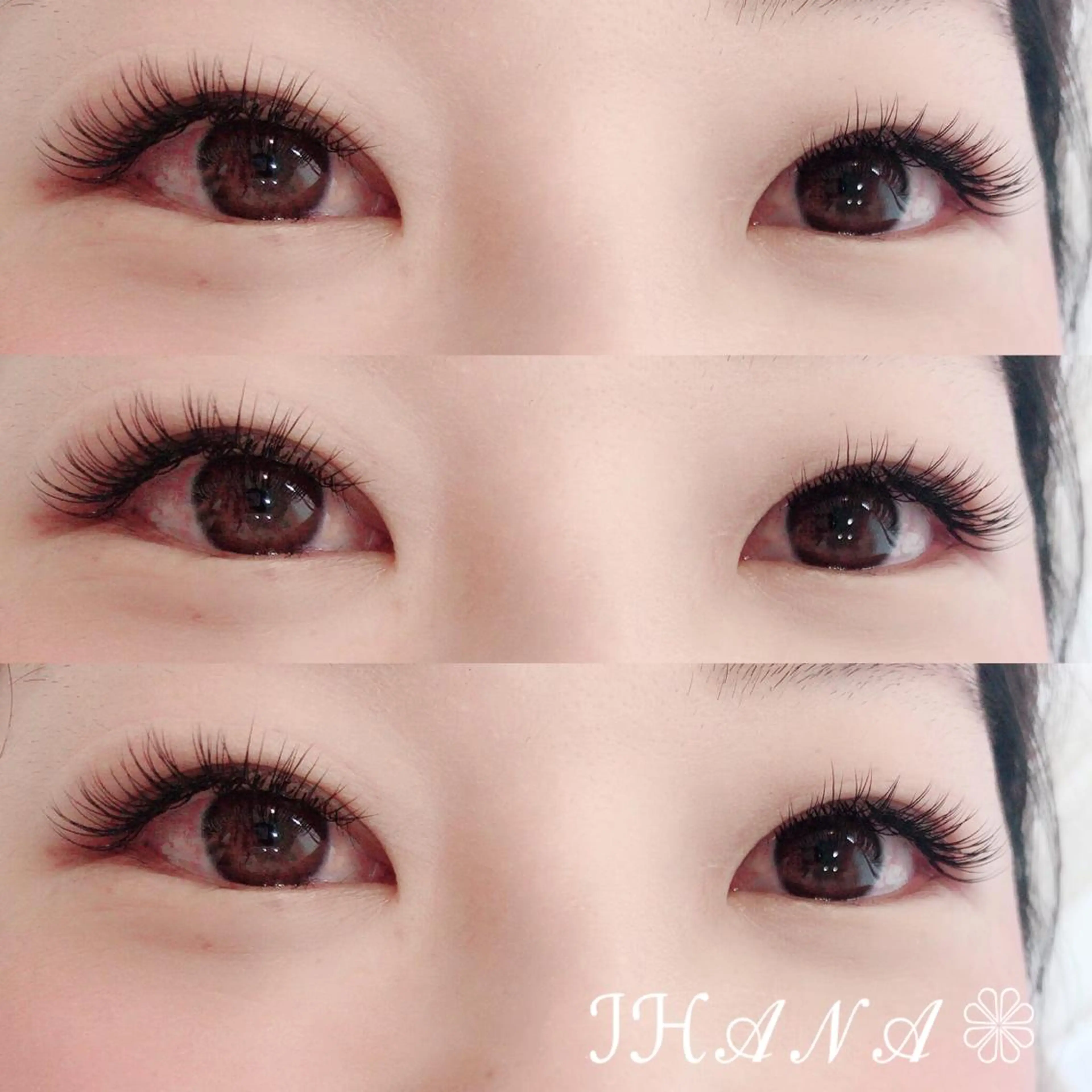 マツエク・マツパ Cカール セーブル IHANA ❁ イハナのマツエク・マツパデザイン