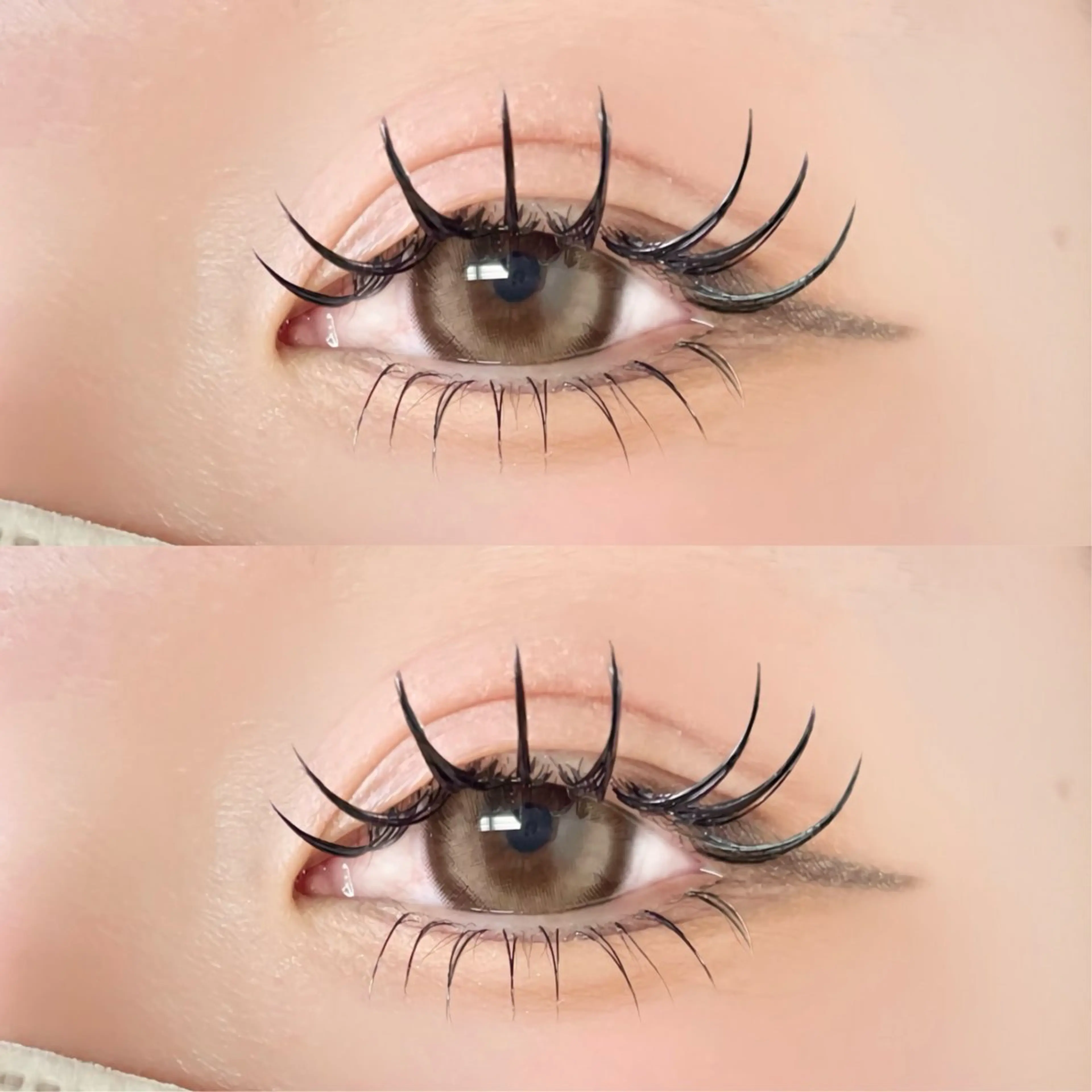 マツエク・マツパ マツエク 大阪梅田 SAKI 韓国風束感まつ毛のマツエク・マツパデザイン