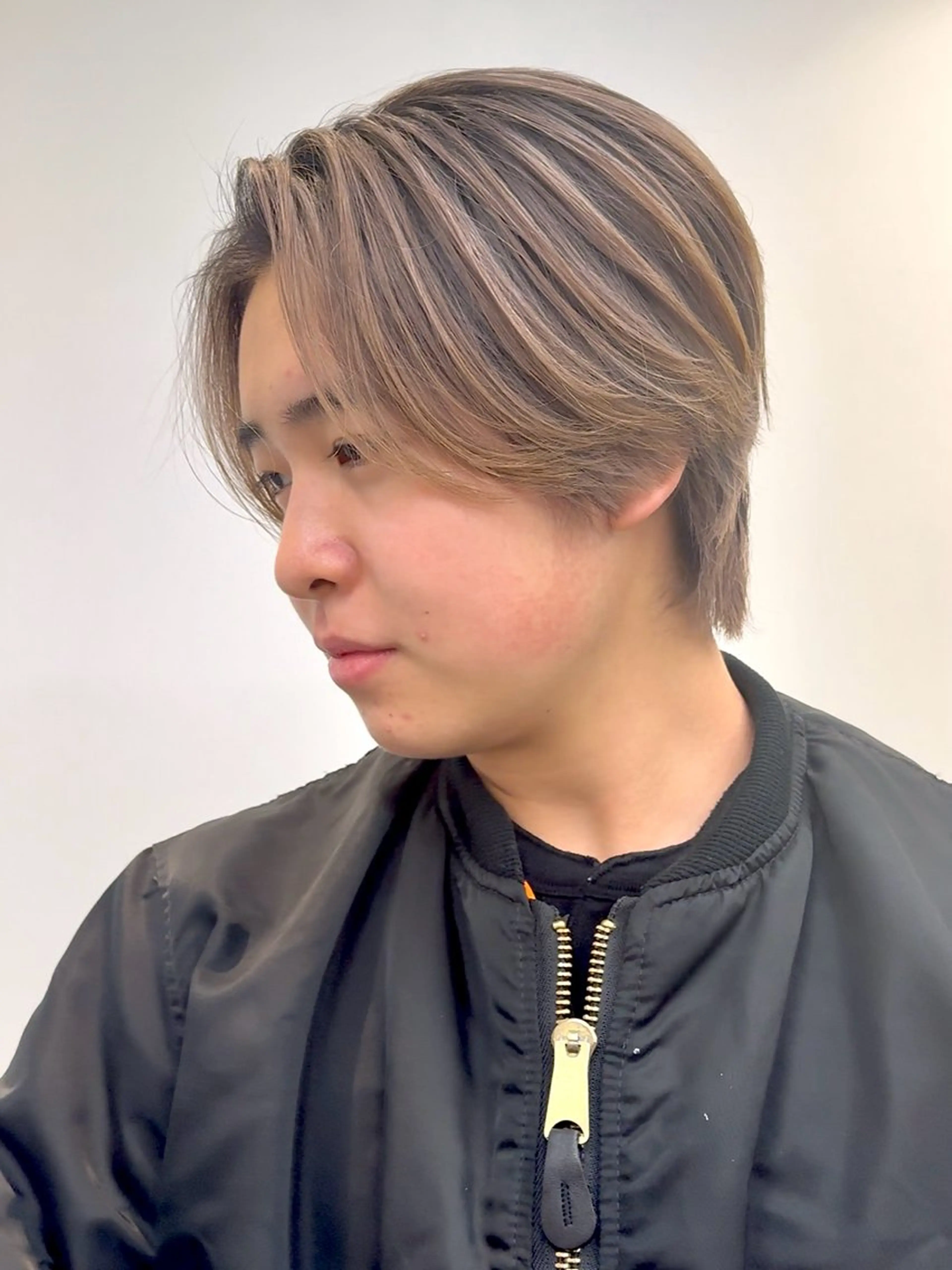 ショート カラー メンズ ヘアカラー ほの カラー特化/ブ リーチ/ボブ/メンズのヘアスタイル