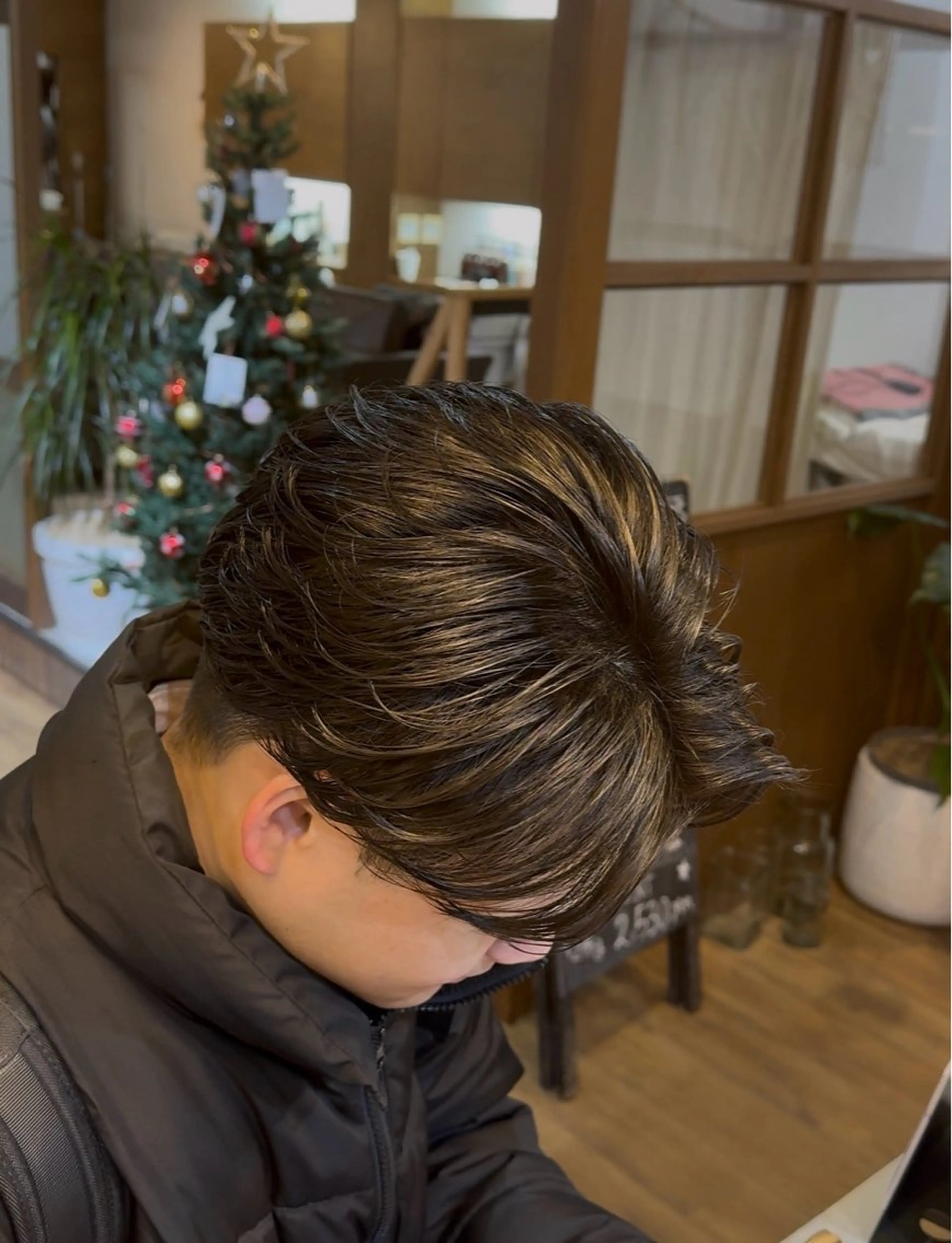 メンズカット＋シャンプー＋スタイリングの写真