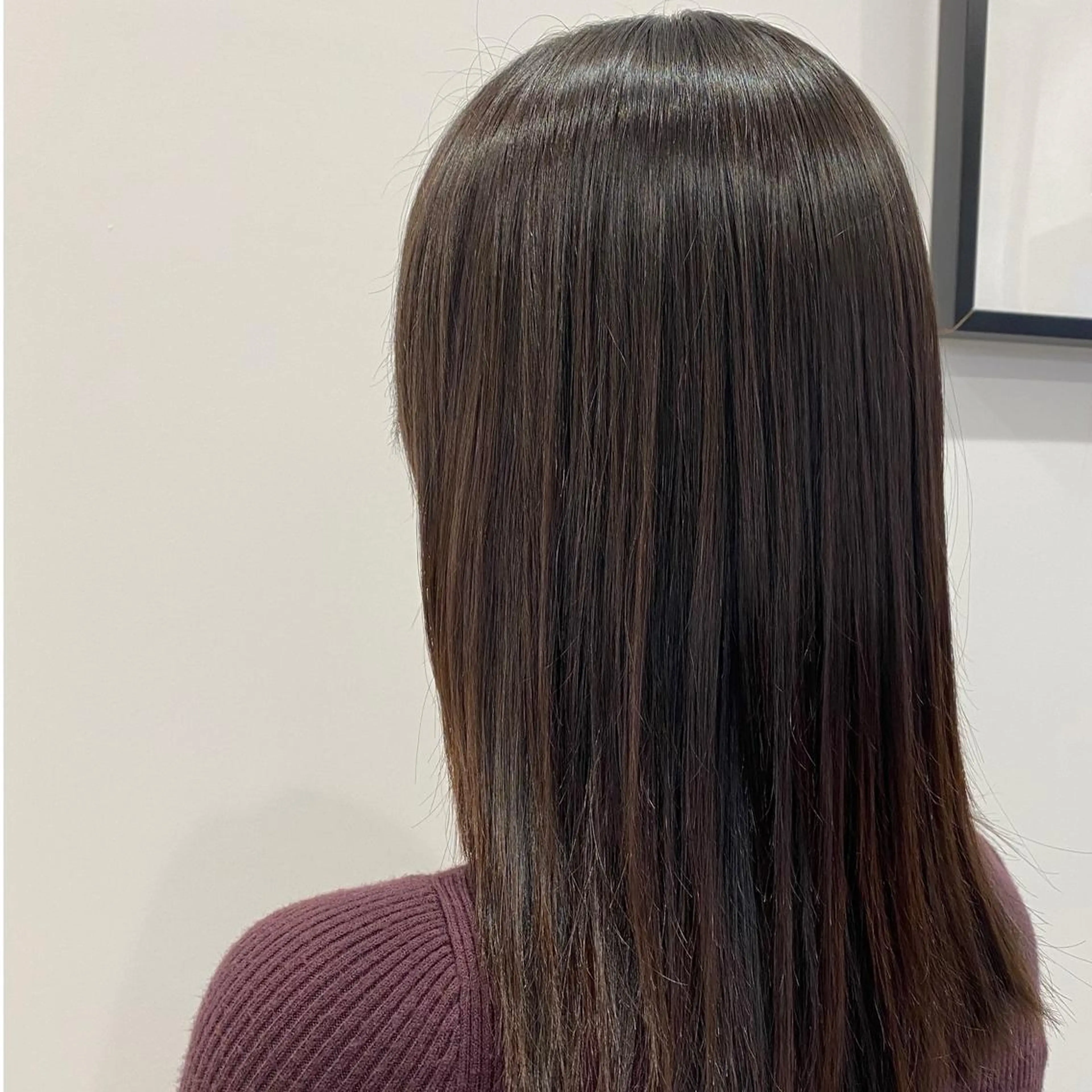 【ツヤ髪✨】🐳カット＋地毛風酸性ストレート＋TOKIOトリートメント🐳の写真