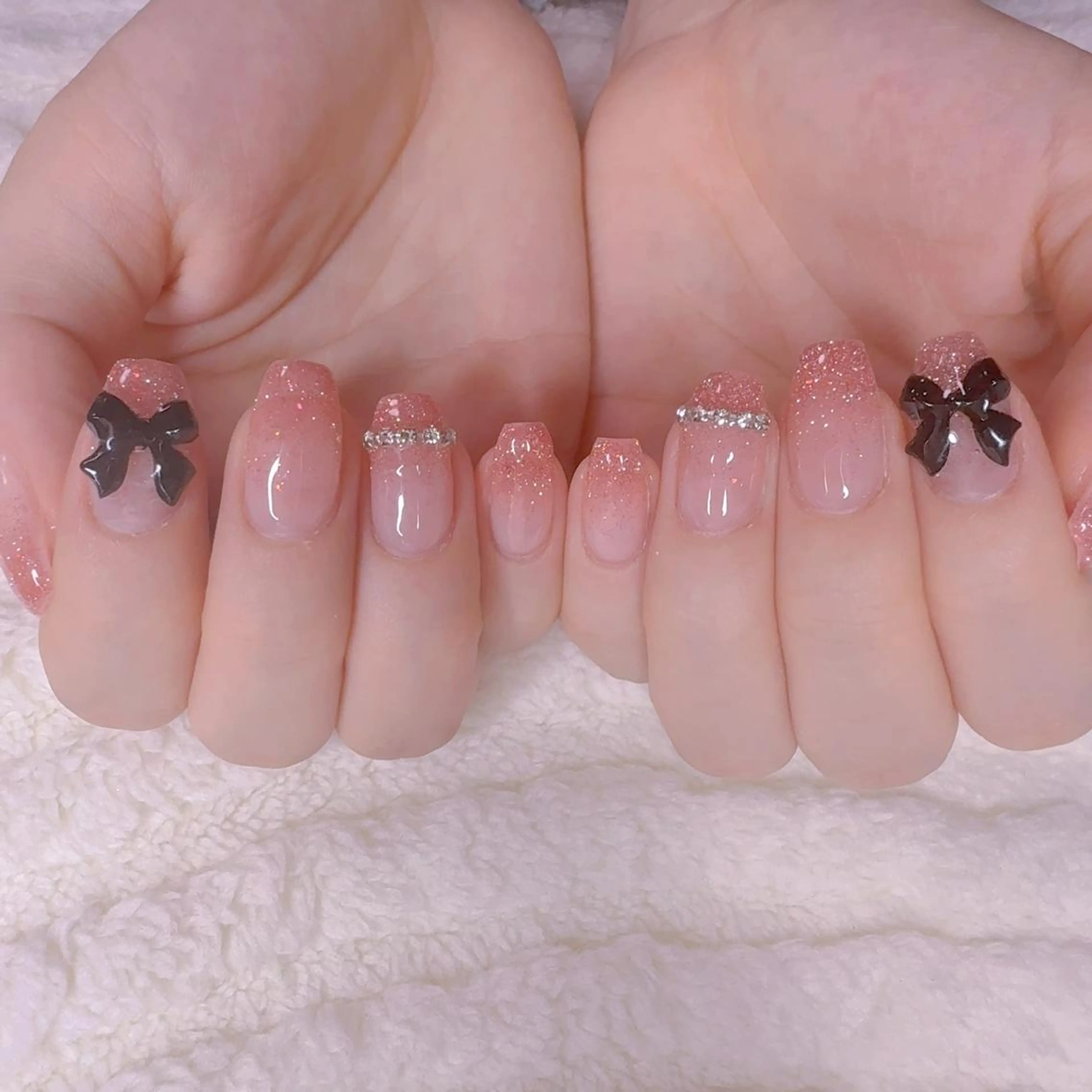 ネイル 成人式 韓国ネイル オフィスネイル 春ネイル For U nail スカルプ専門店のネイルデザイン