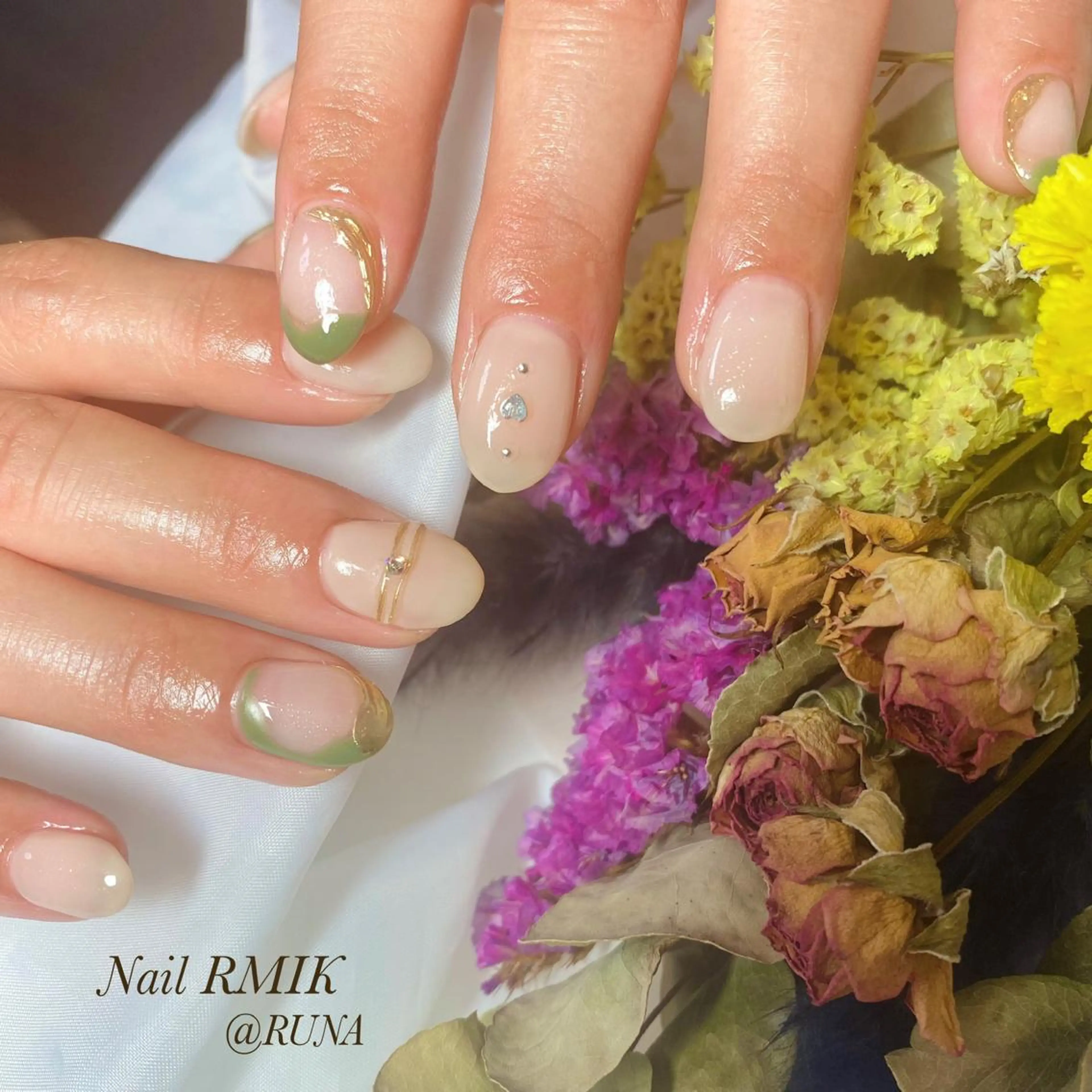 ネイル ハンドネイル nailsalon RMIKのネイルデザイン