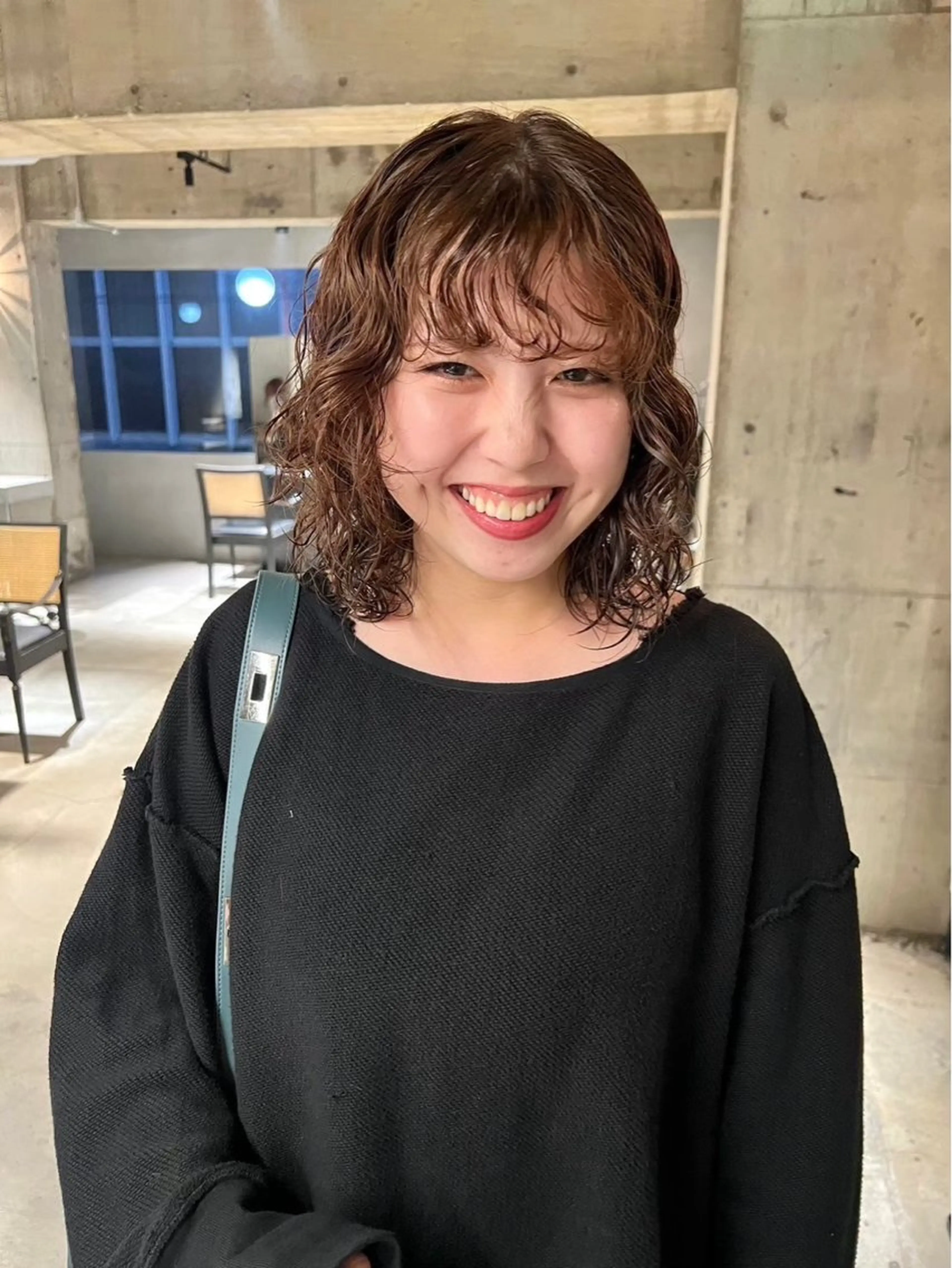 カラー 加古 遥のヘアスタイル