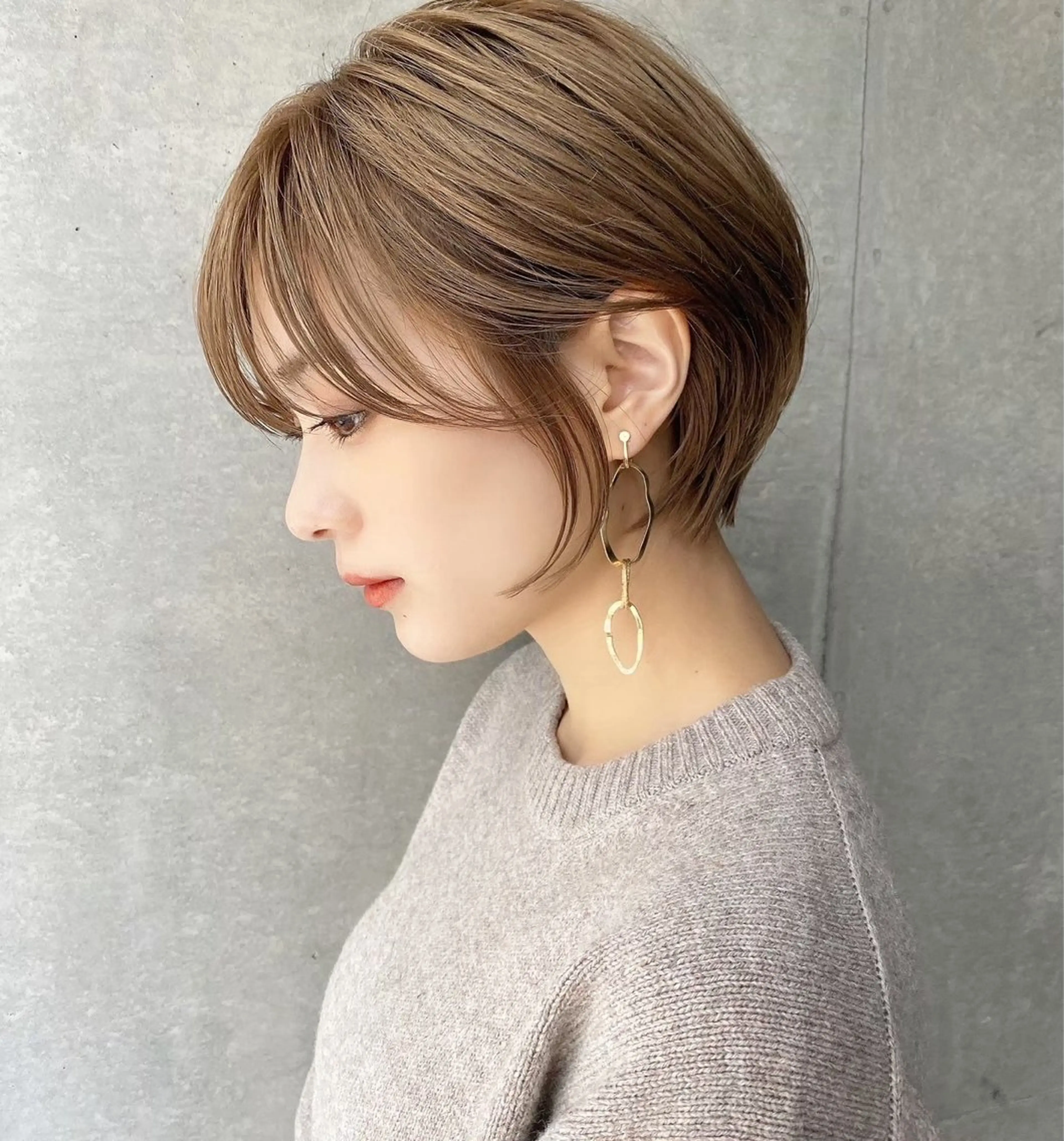 ショート ショート/ 似合わせカットモカのヘアスタイル