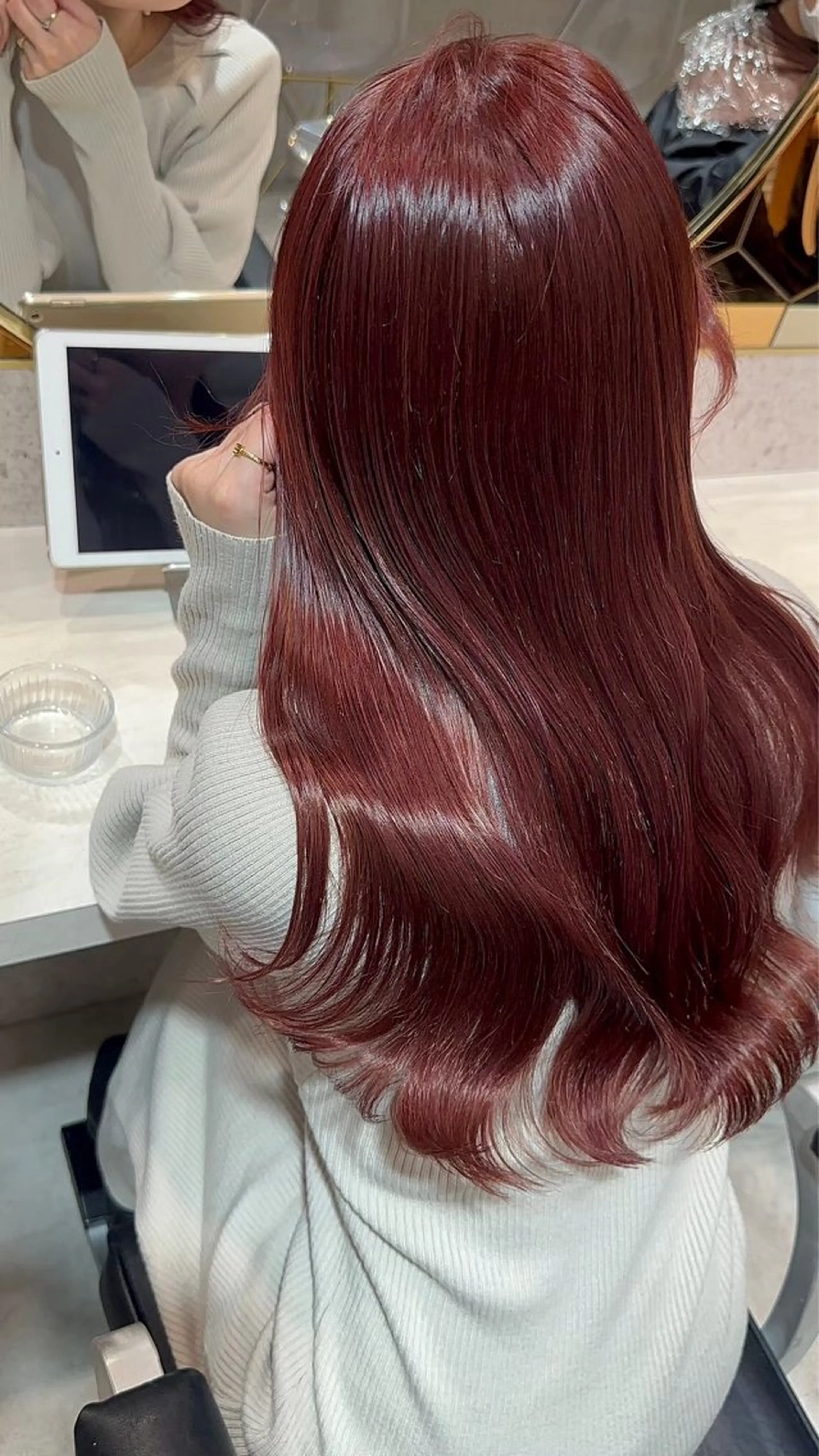 ロング カラー 🩶 HARUKA/ 韓国美髪ヘア🩶のヘアスタイル