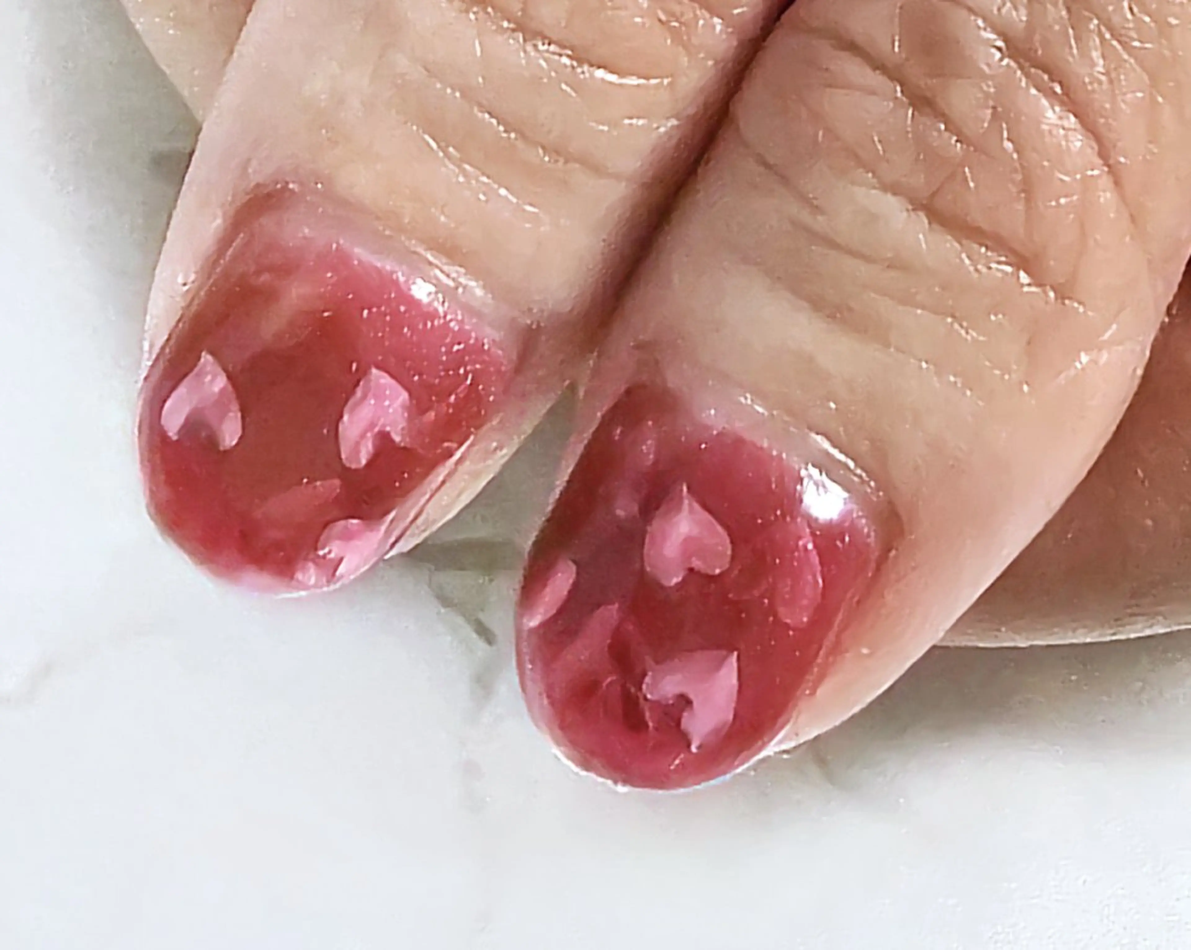 ネイル バレンタイン Chika  Nail MIRAIのネイルデザイン