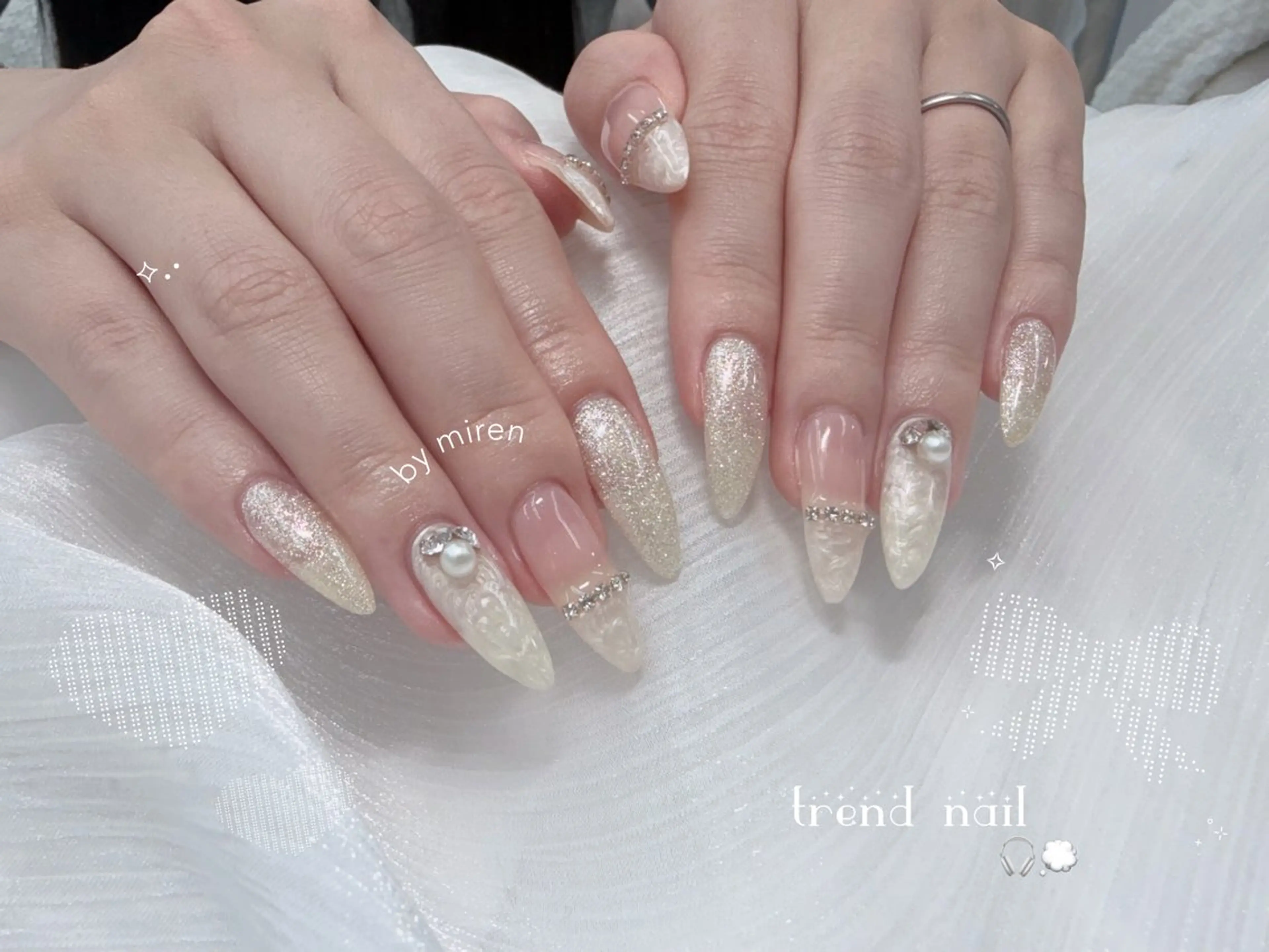 ネイル ハンドネイル ハンドケア 閨匠ビューティサロン 銀座店のネイルデザイン