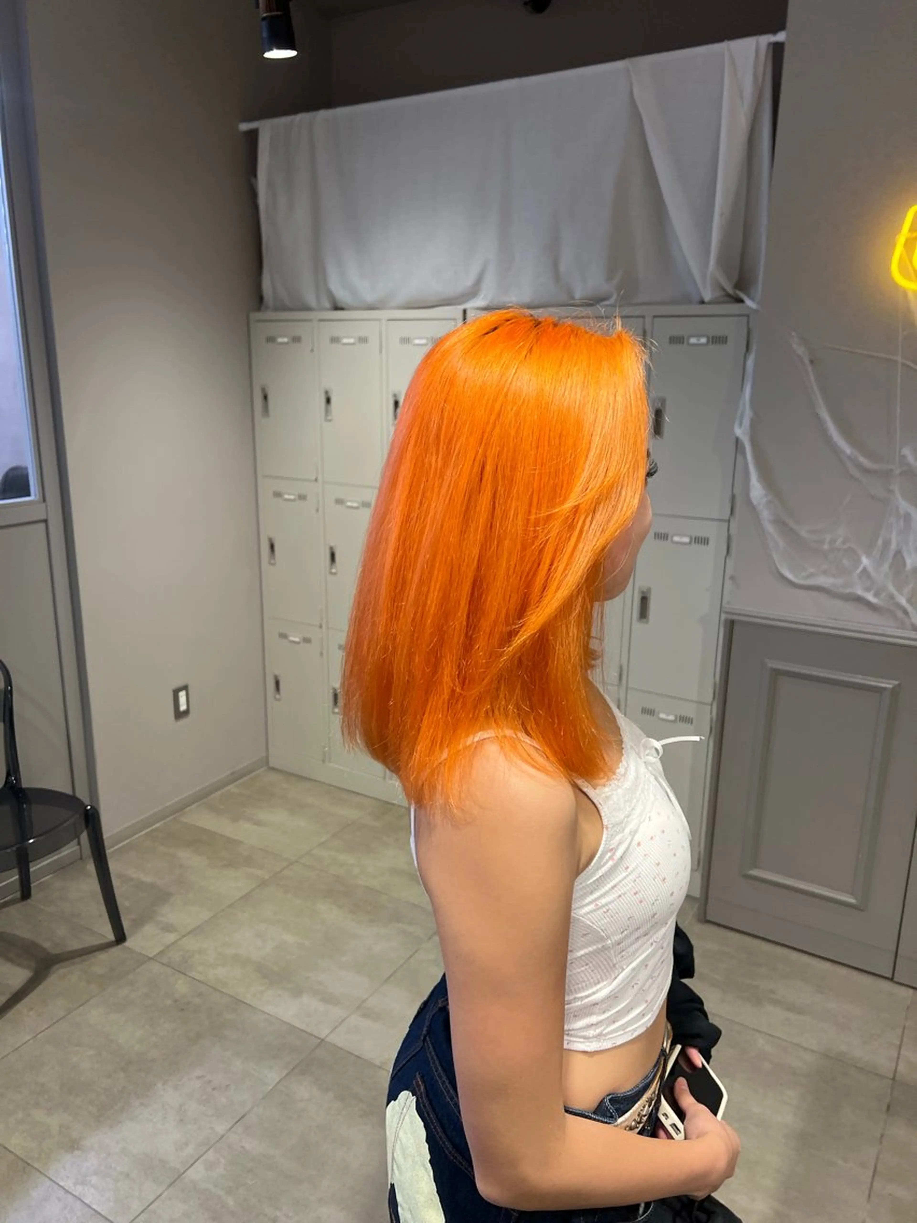 ロング カラー ヘアカラー 韓国レイヤーカット /REIのヘアスタイル