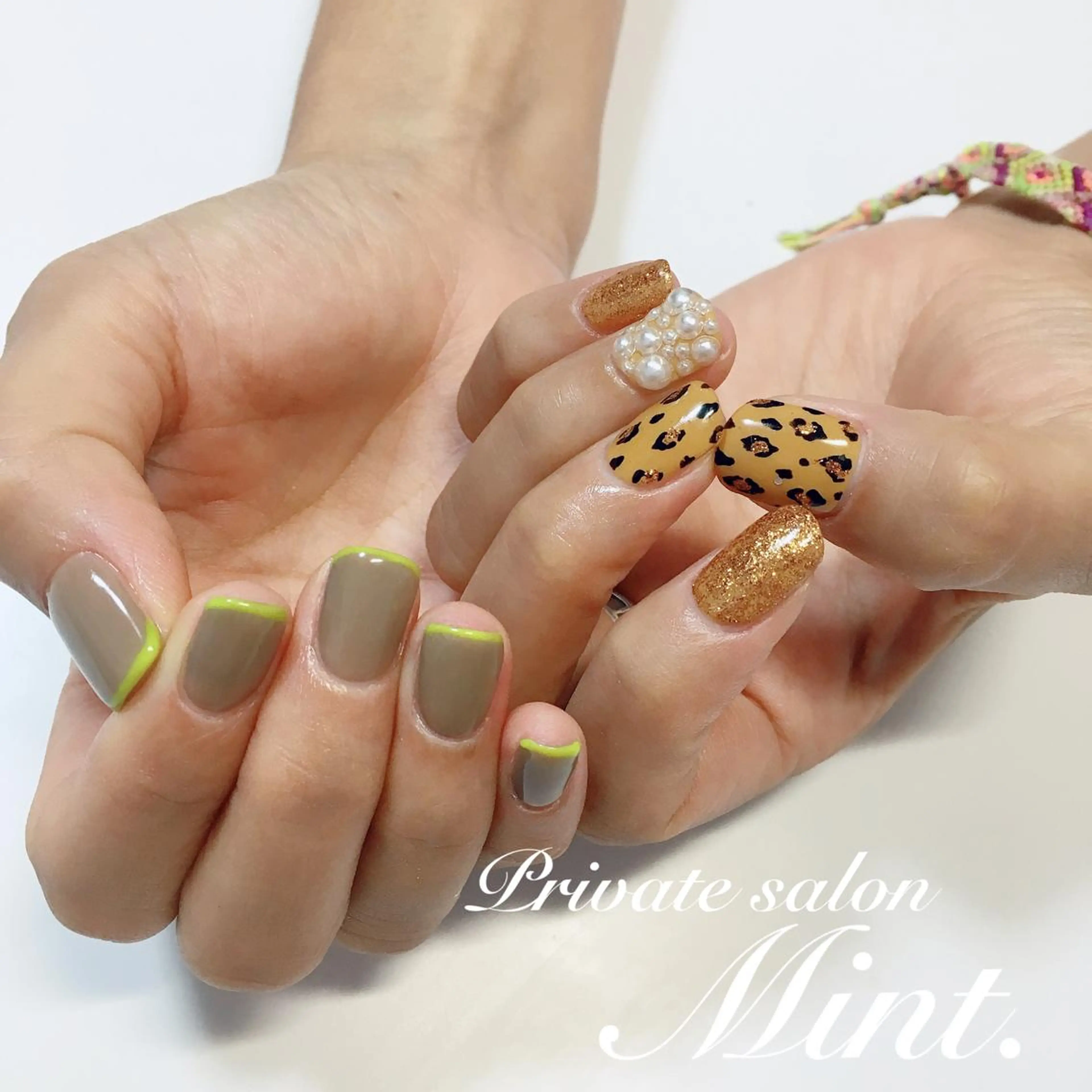 ショート ネイル ジェルネイル ハンドネイル Mint. nailのネイルデザイン