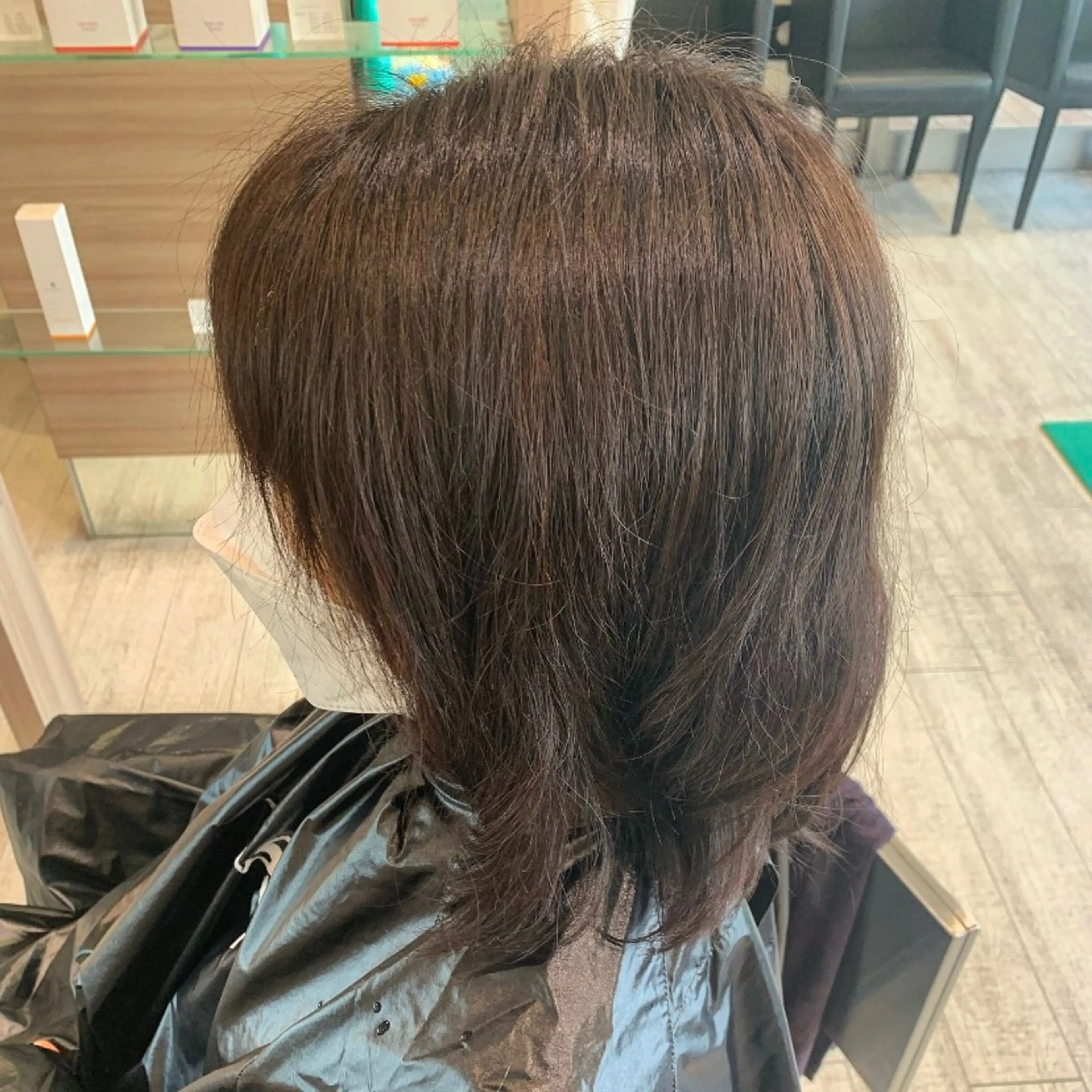 カラー 遠藤姫花 𝒂𝒔𝒉草加𓂃のヘアスタイル