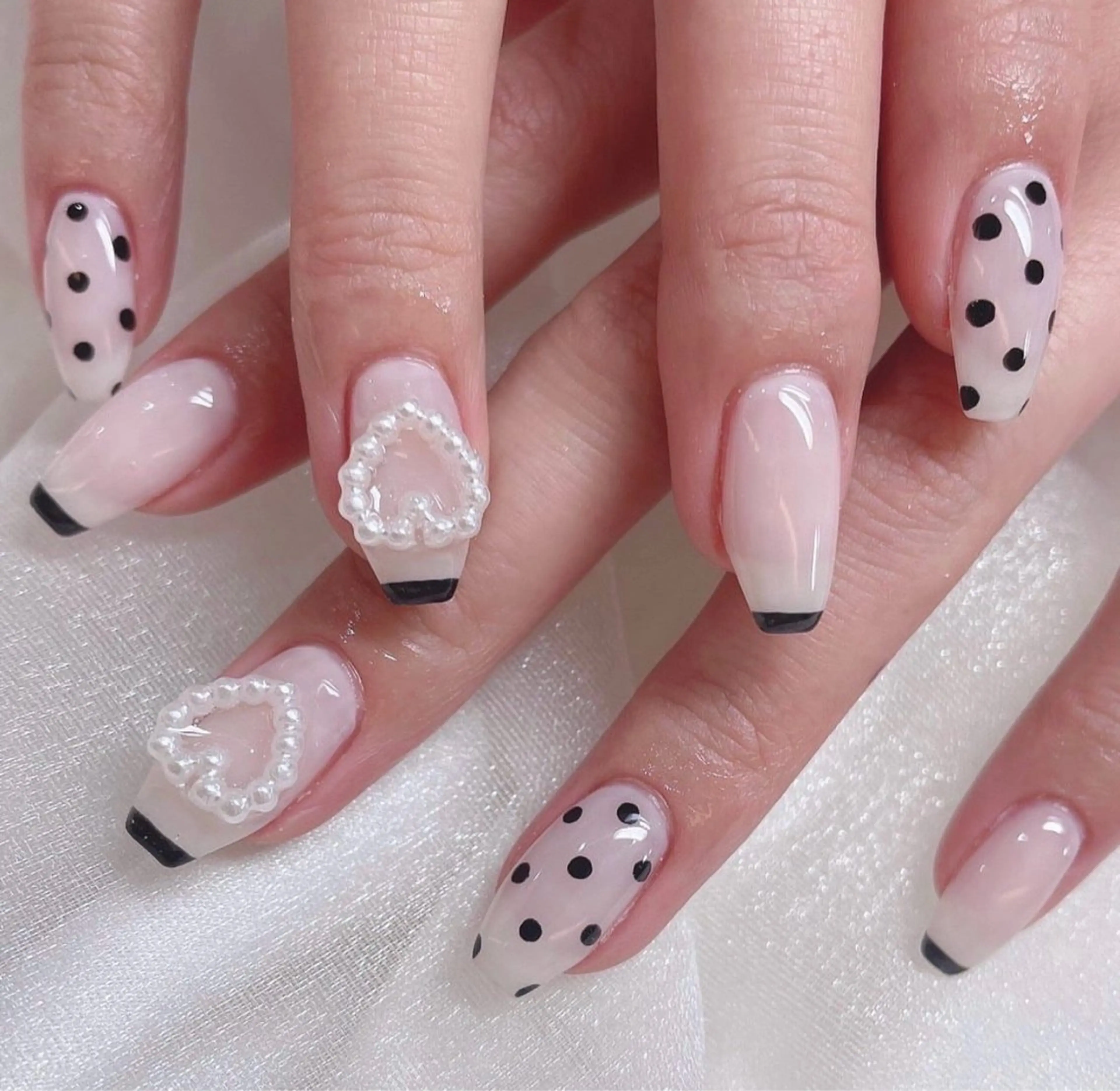 ネイル (∩_∩)ミモネイル /eyelashのネイルデザイン