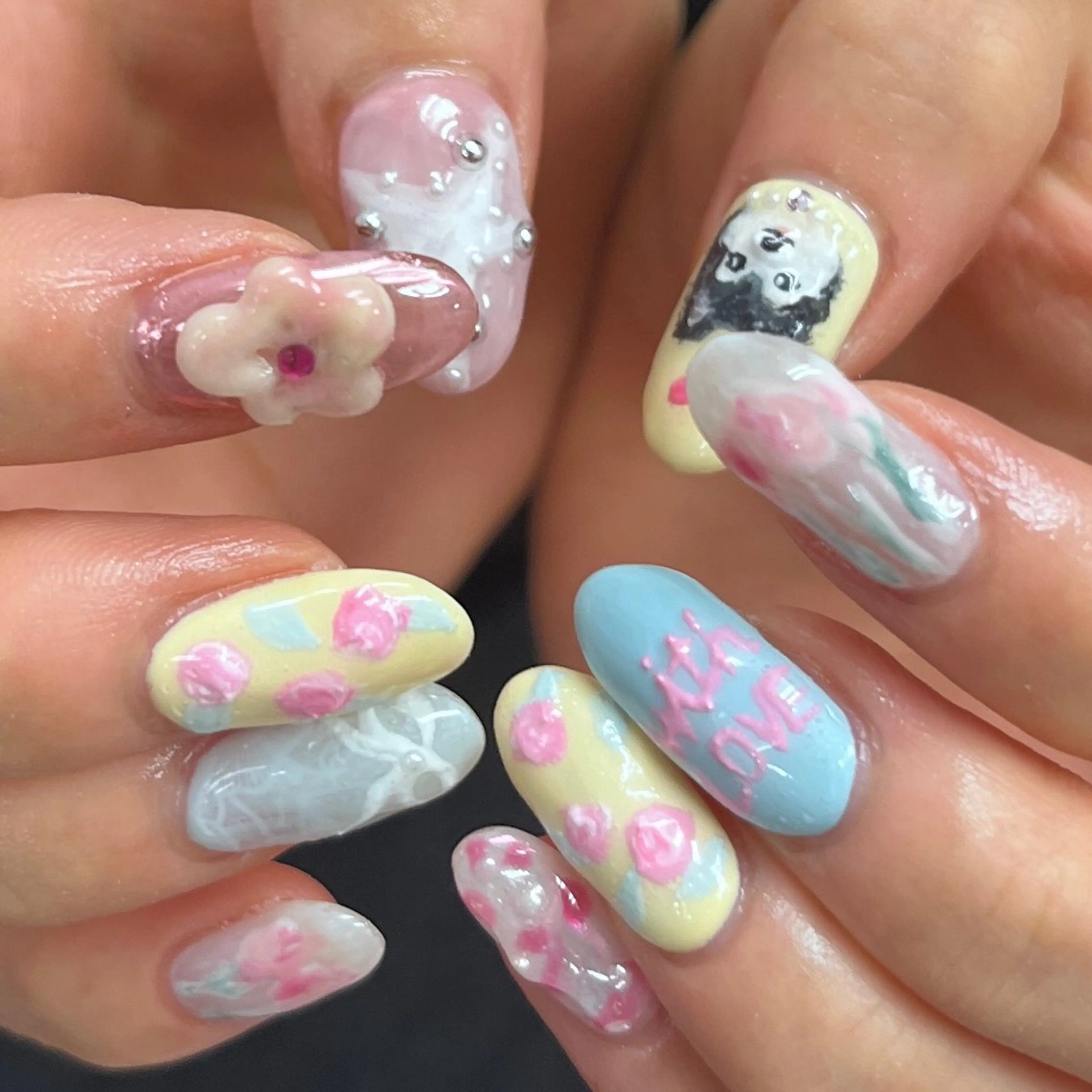 ネイル ハンドネイル niconail 千歳烏山店所属・niconail 🧣ayu 📍烏山のネイルデザイン