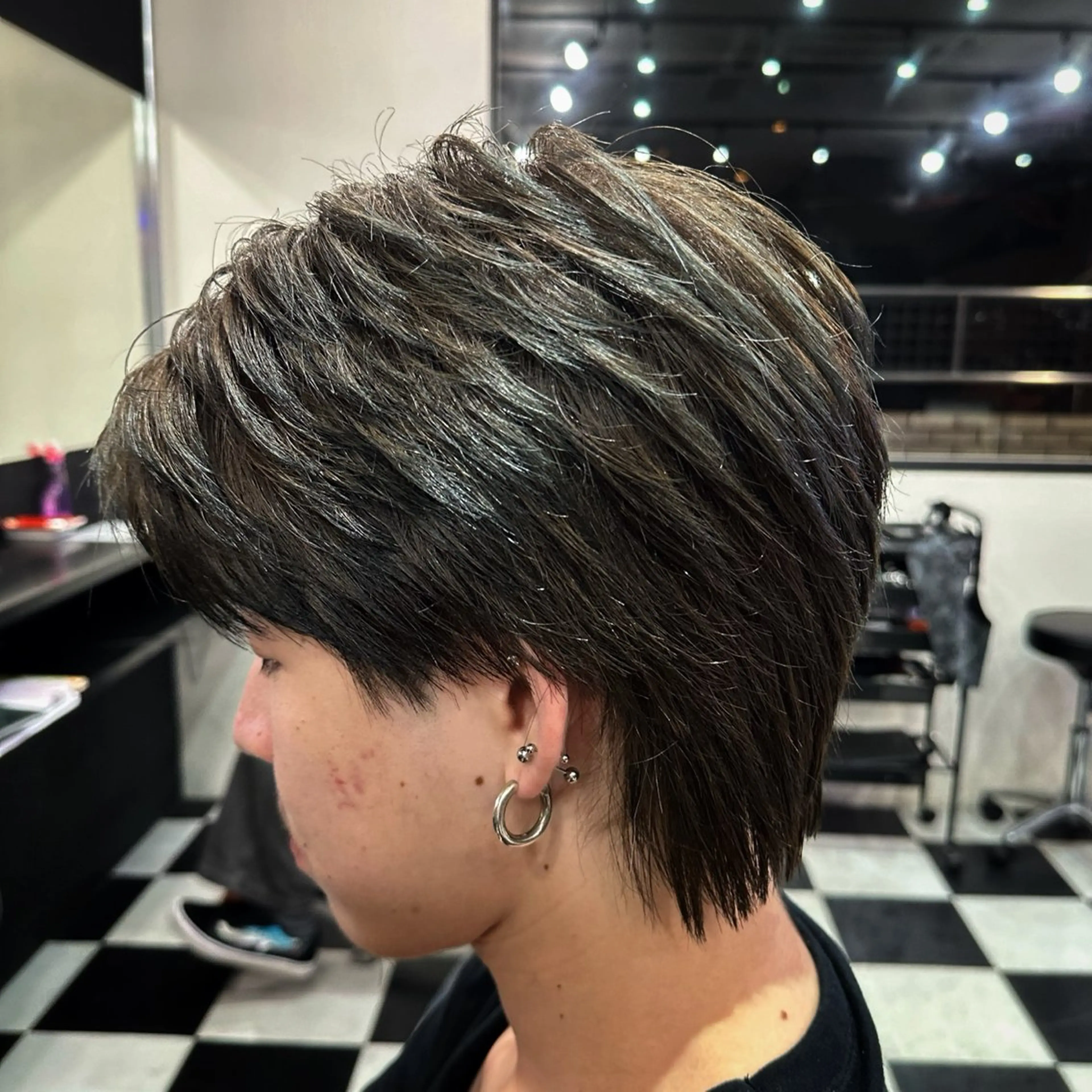 カラー ブリーチ 透明感カラー ブリーチなしカラー ヘアカラー トリートメント joker所属・京都/伏見/メンズ/ 石田昂のヘアスタイル