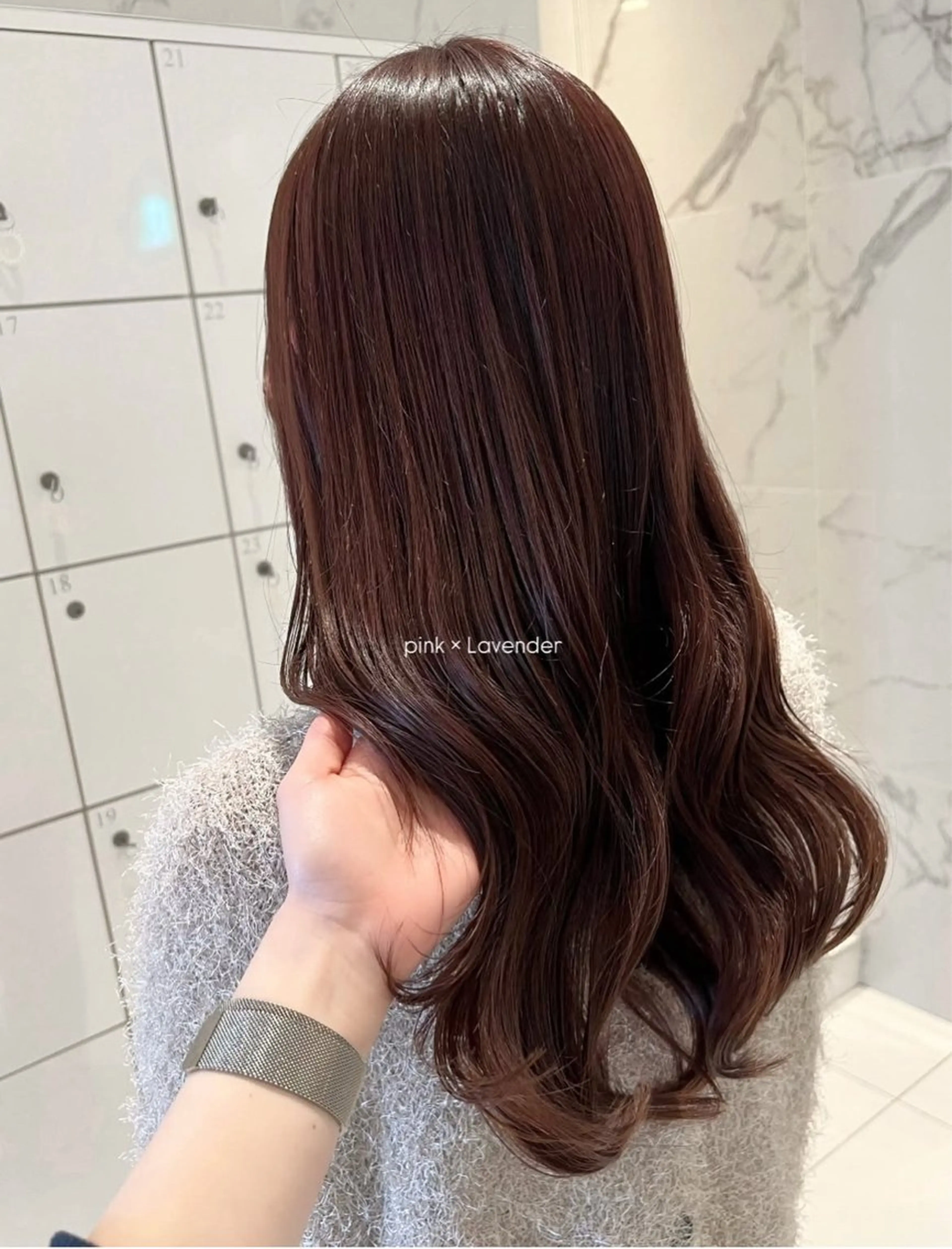 ロング カラー 似合わせカット/ カホのヘアスタイル