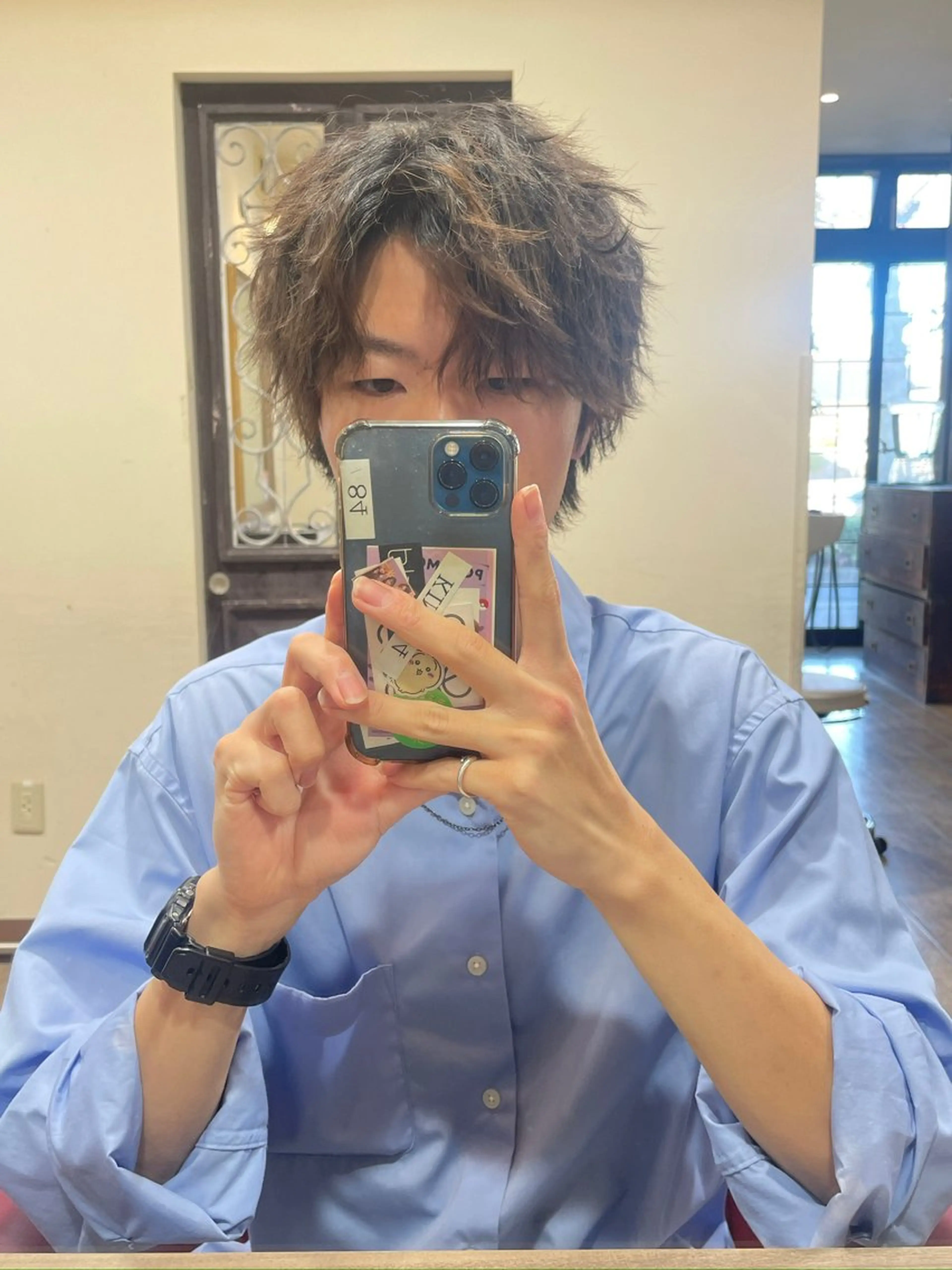 【男性限定】メンズカット＋カラーの写真