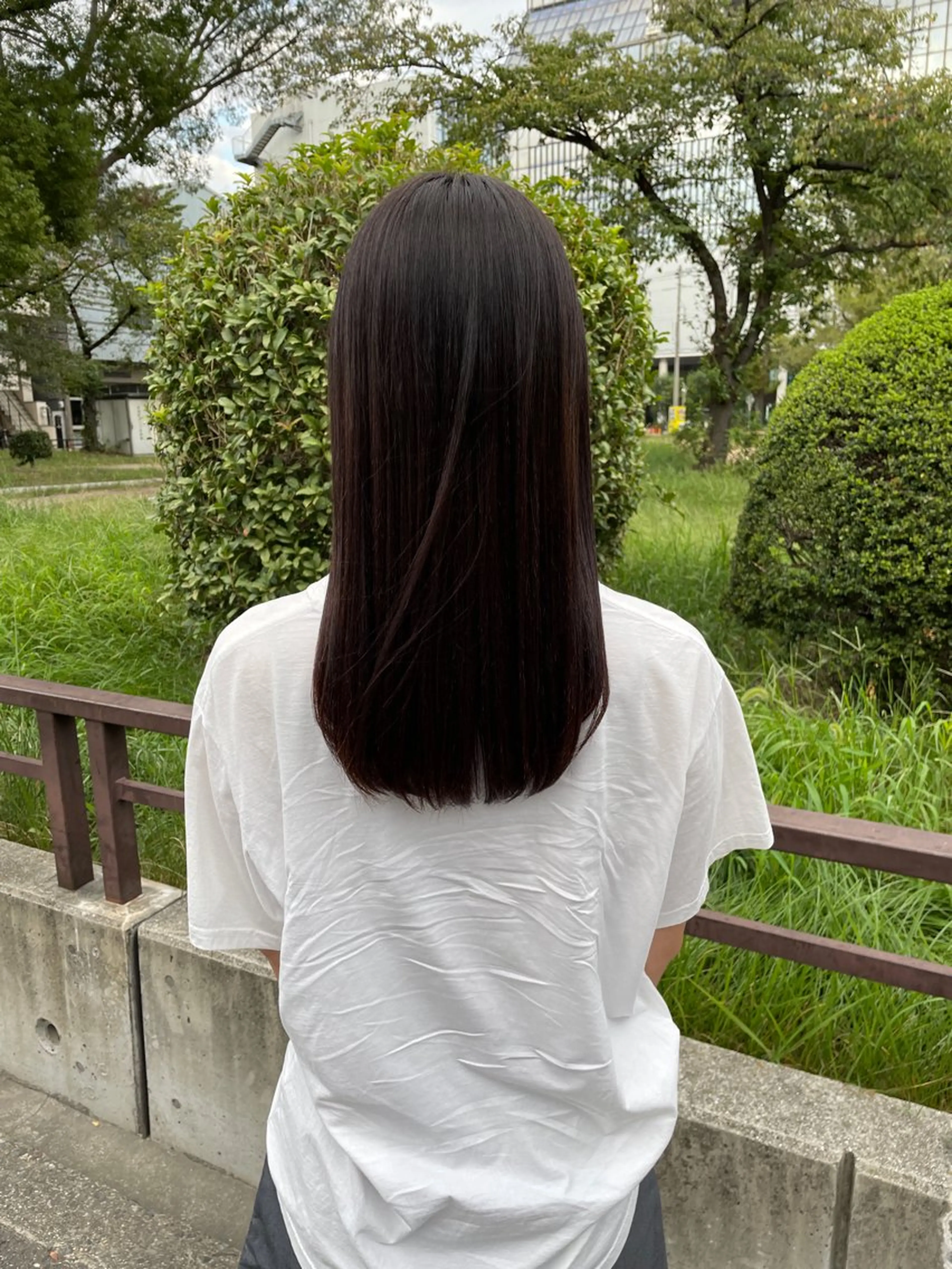 ロング 縮毛矯正 fubuki🪷 似合わせカットカラーのヘアスタイル