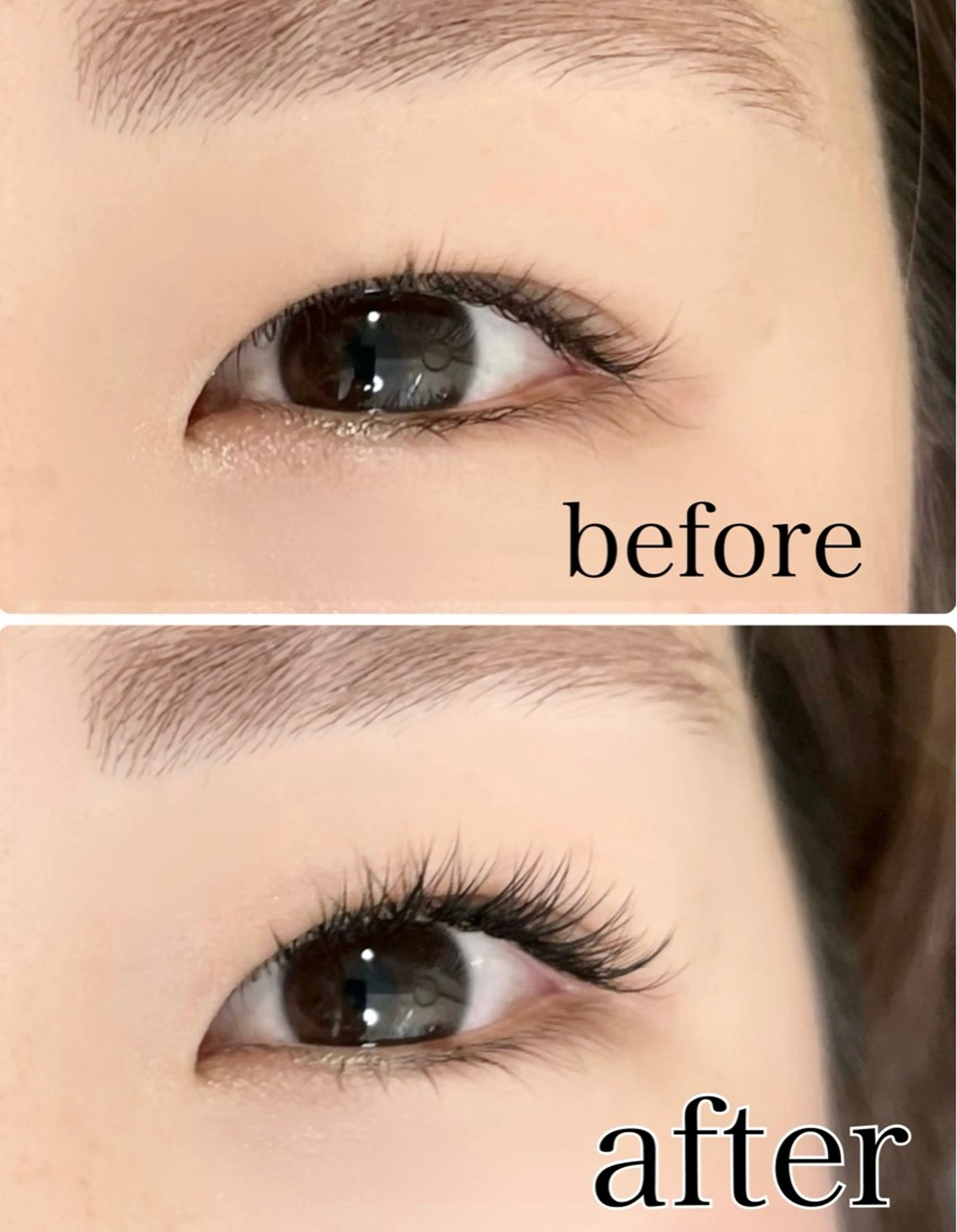 マツエク・マツパ ナチュラル BALANCE LASHのマツエク・マツパデザイン