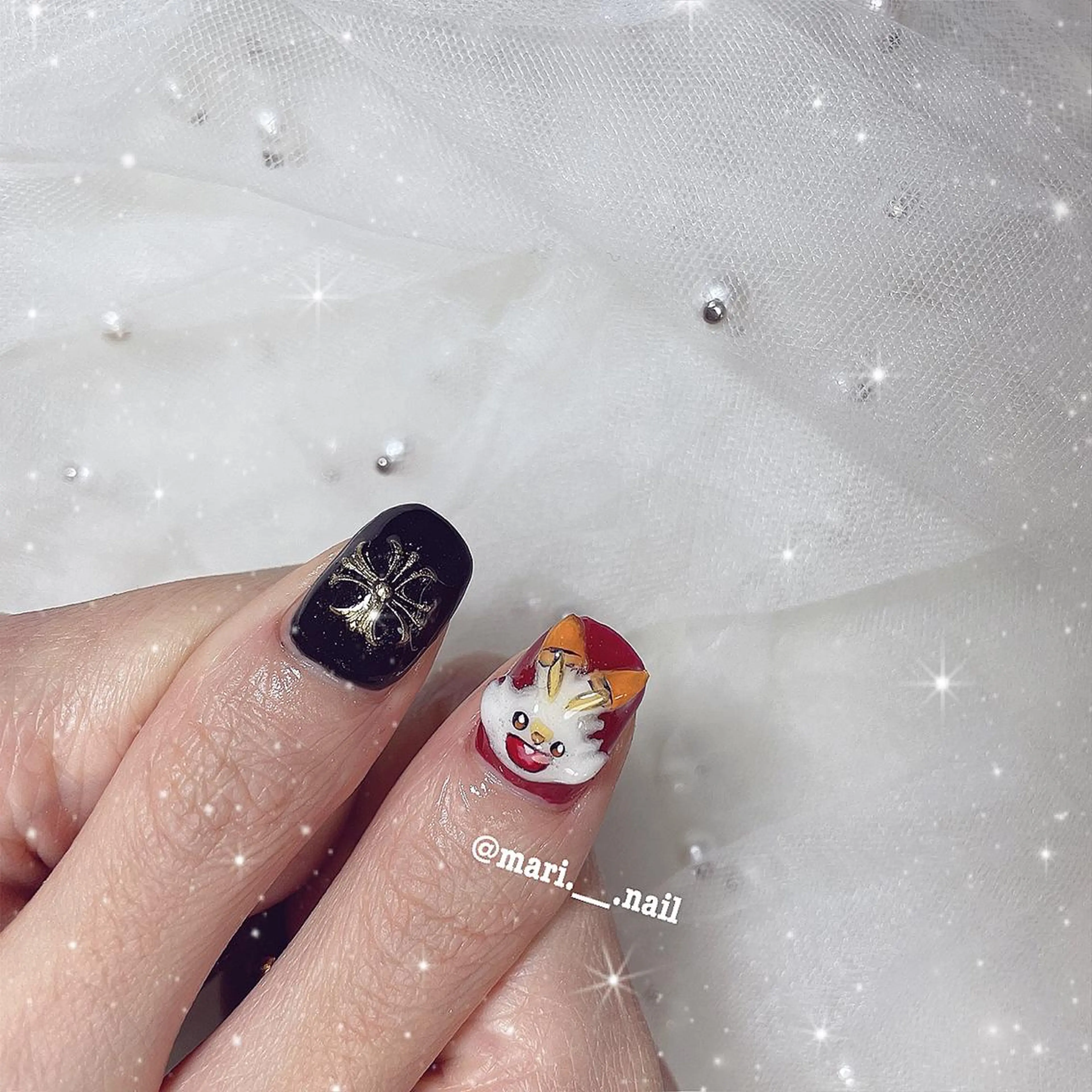 ネイル 🎀 Mayu 🎀痛ネイルのネイルデザイン