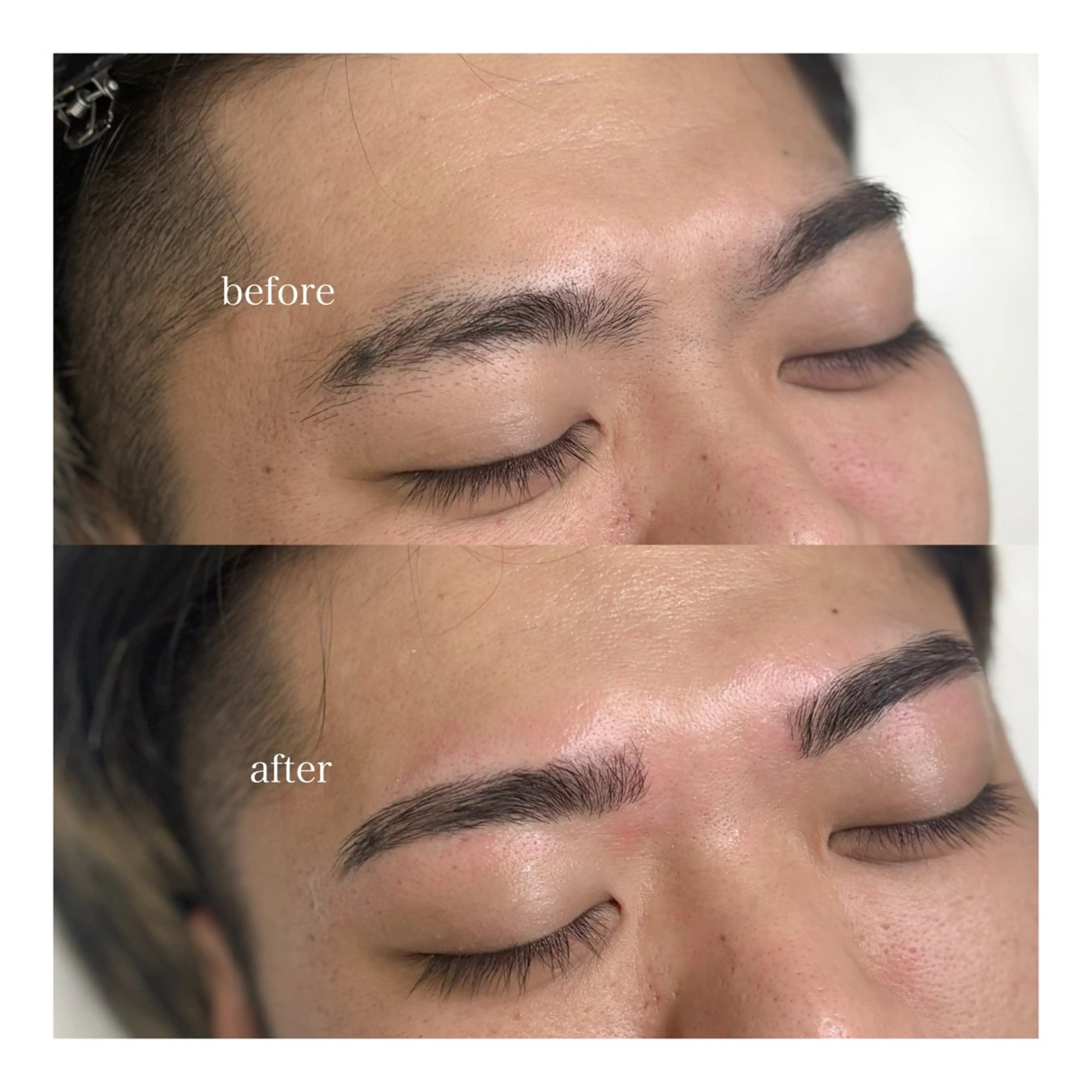 メンズ アイブロウ jiem5 𝐦𝐚𝐧𝐚🎀のマツエク・マツパデザイン