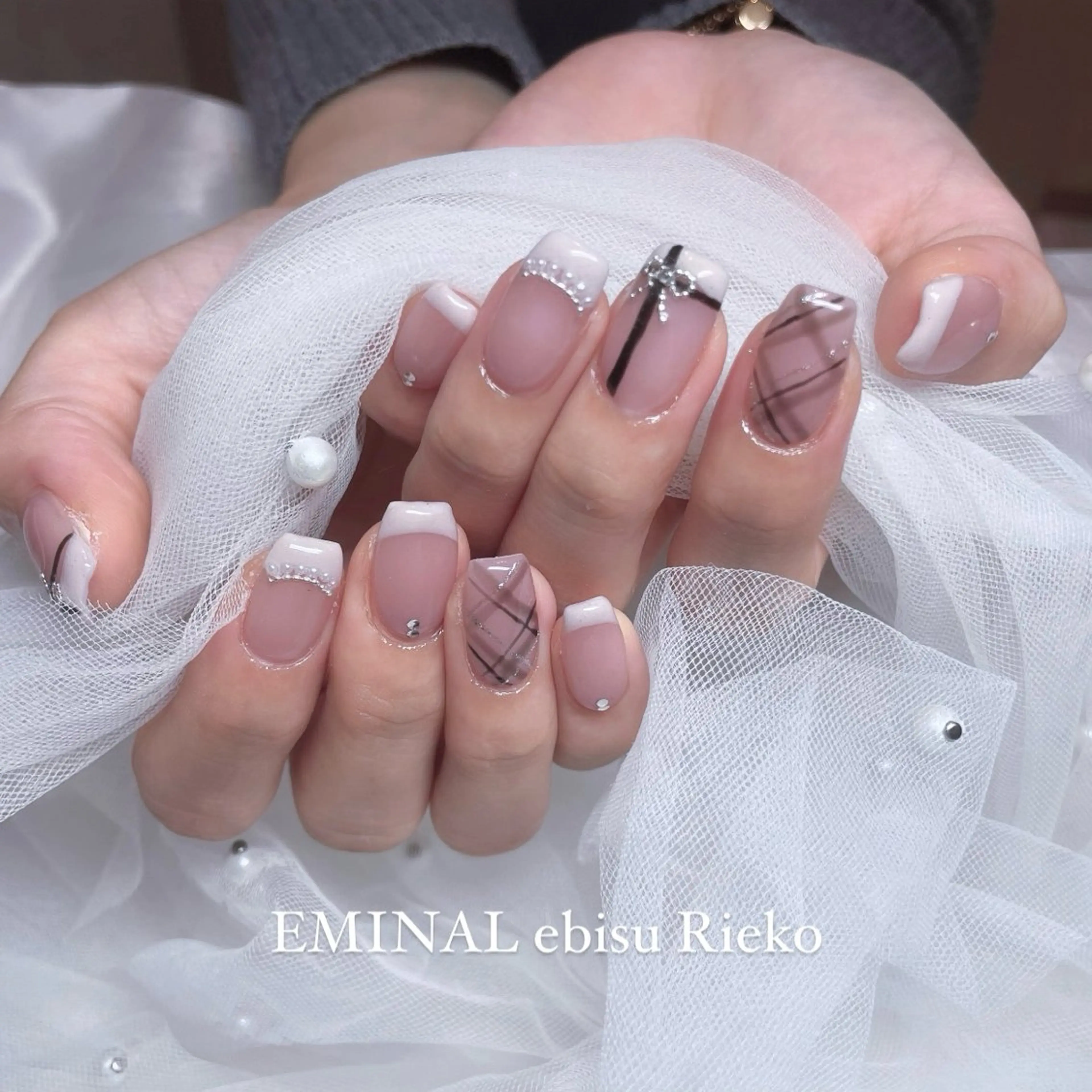 ネイル ハンドネイル Rieko EMINAL恵比寿のネイルデザイン