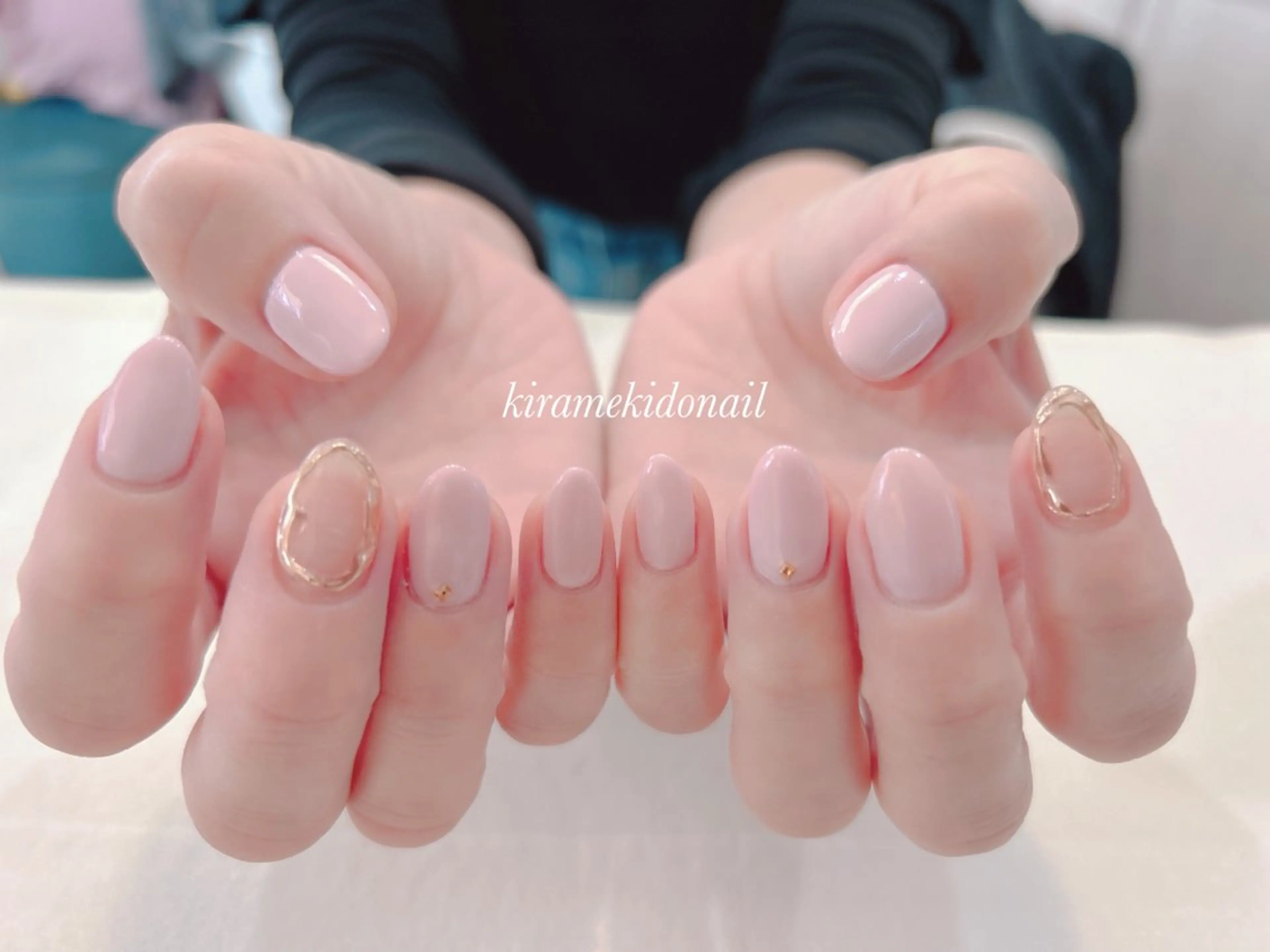 ネイル ハンドネイル kiramekido nail salon所属・林 禅のネイルデザイン