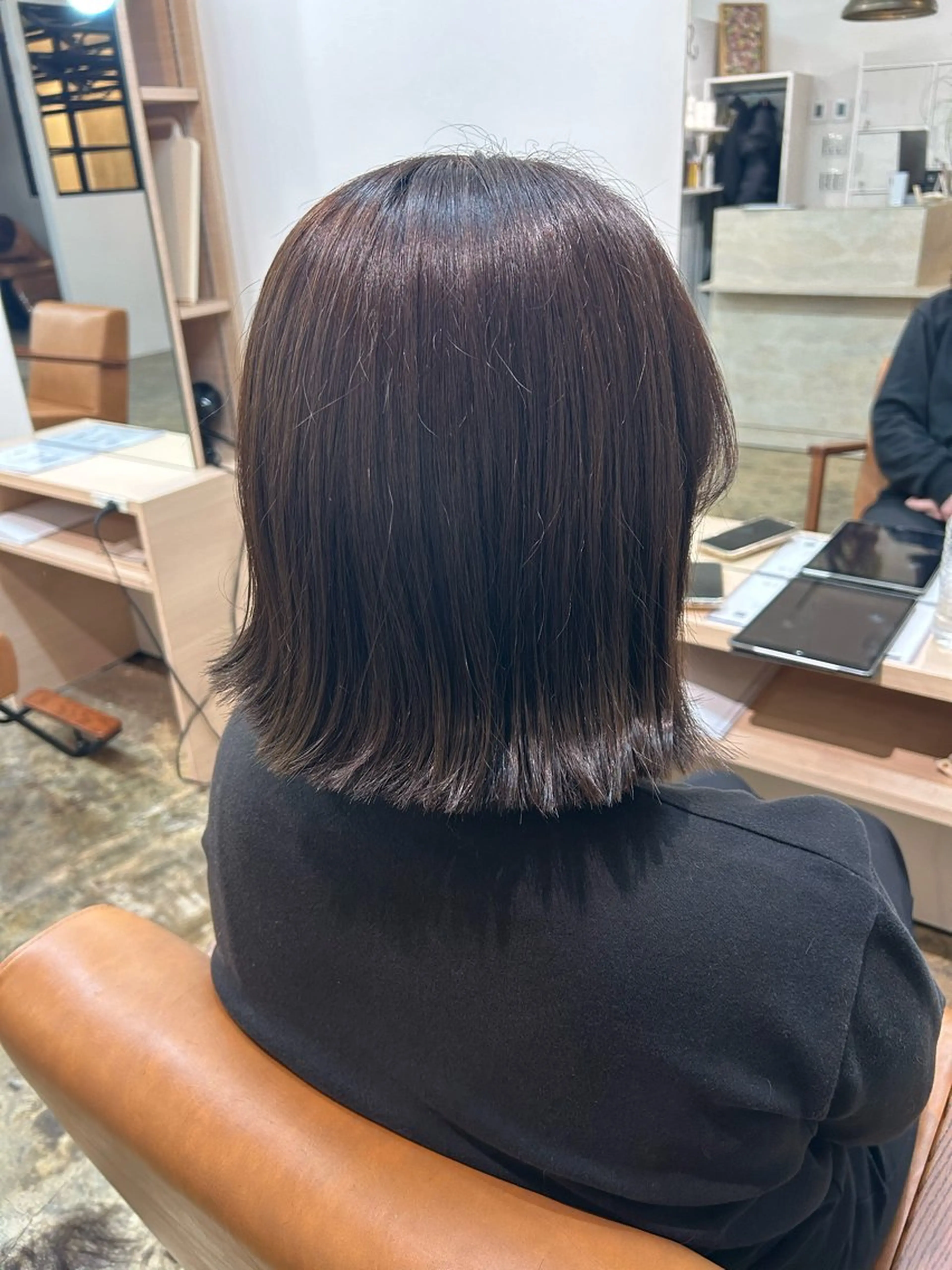 ショート カラー スギ リンカのヘアスタイル