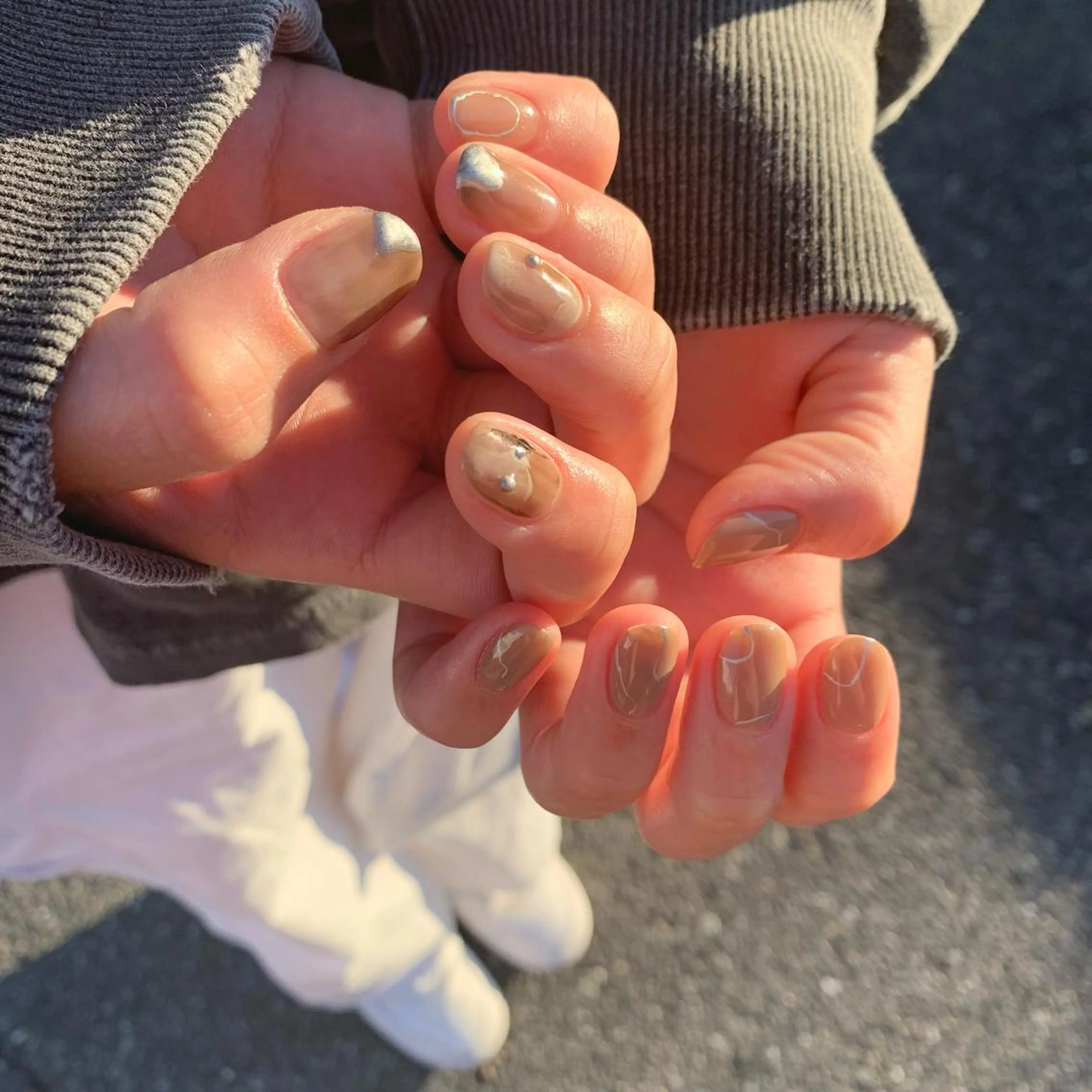 ネイル 片野 菜々のネイルデザイン