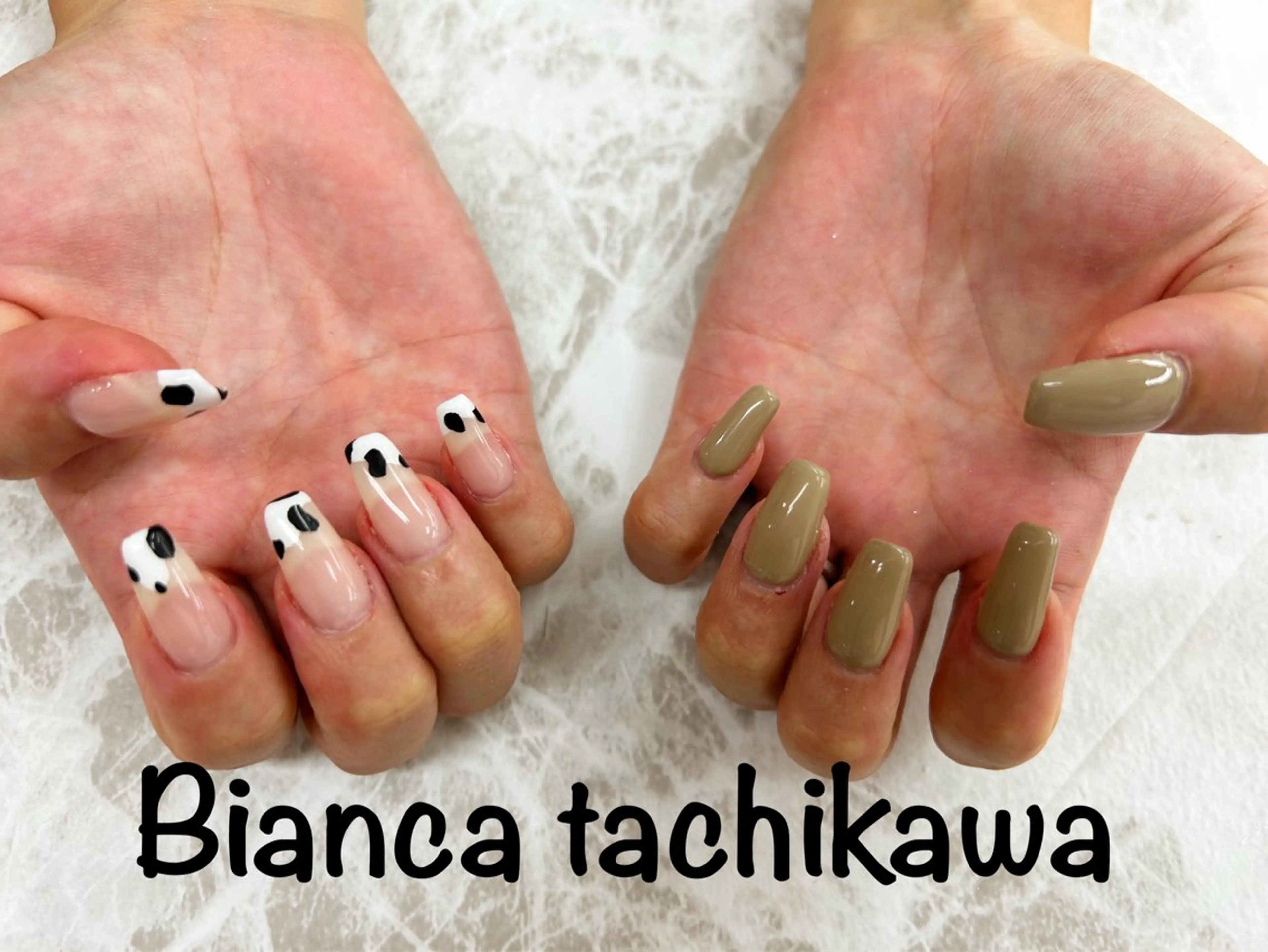 ネイル Bianca 立川店 小川のネイルデザイン