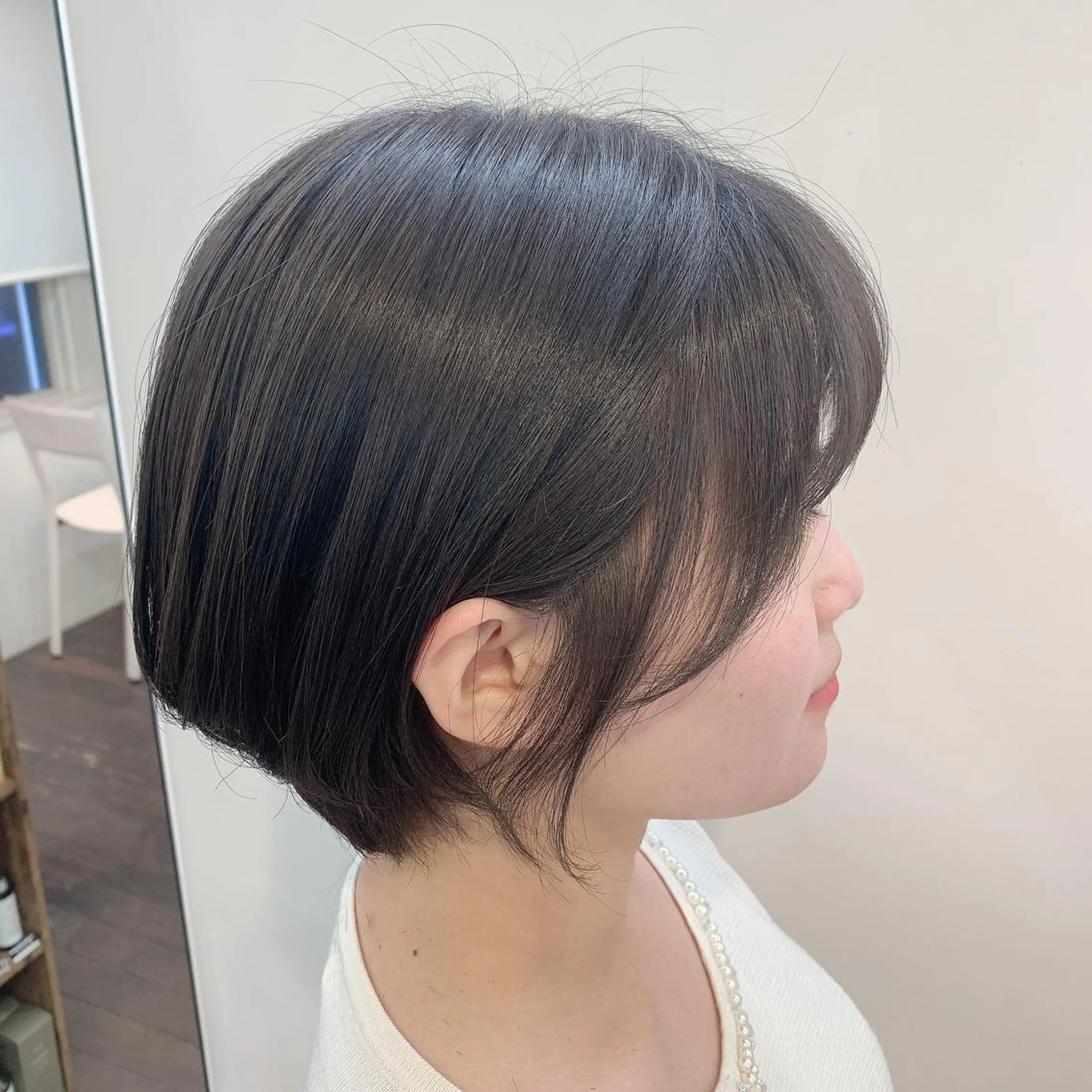 ショート GO TODAY シェアサロン 銀座Arc店所属・デジタルパーマ🫧 韓国風ヘア🫧サクラのヘアスタイル