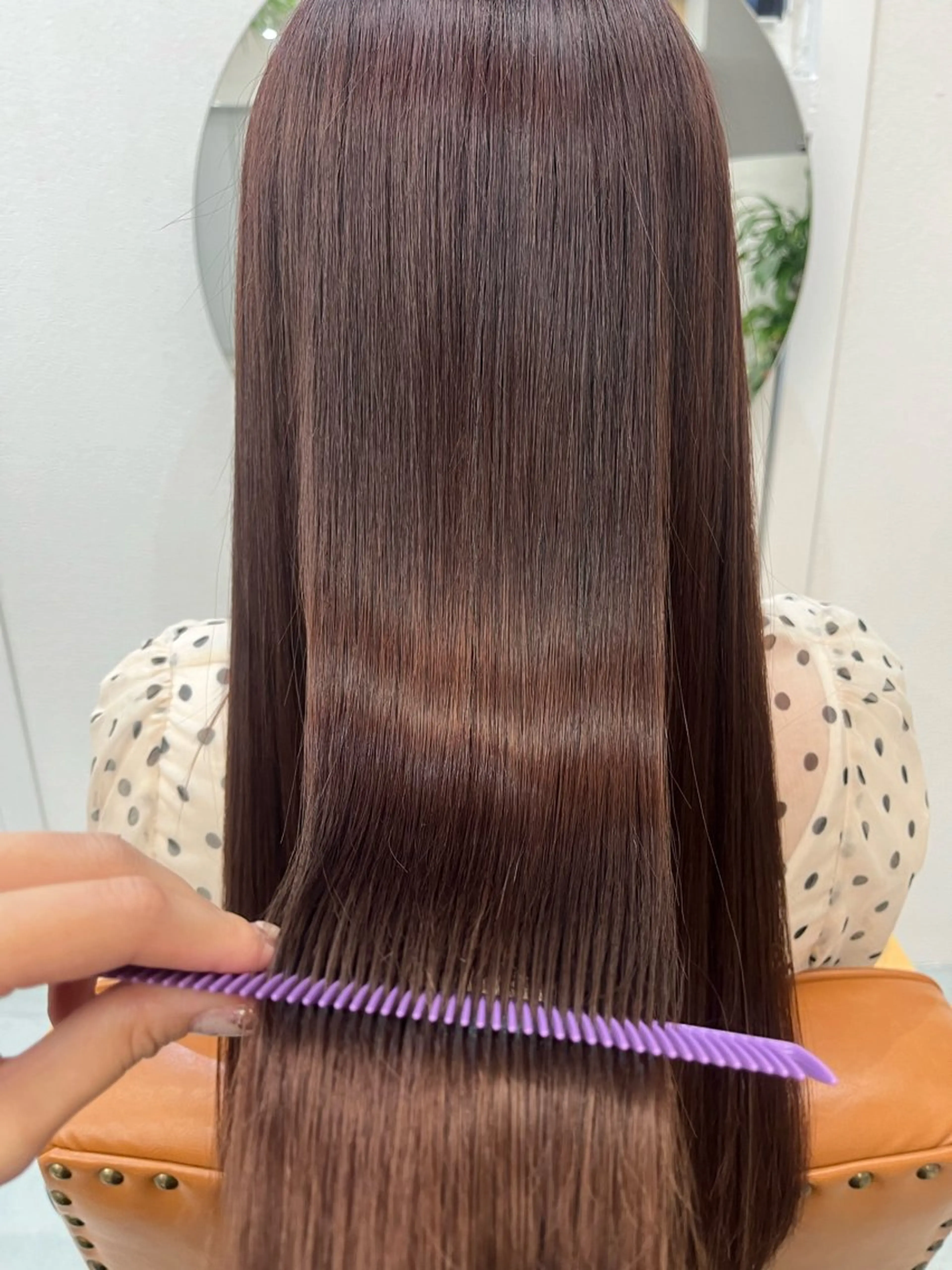 【艶髪✨】髪質改善カラー+トリートメント🦄⭐️の写真