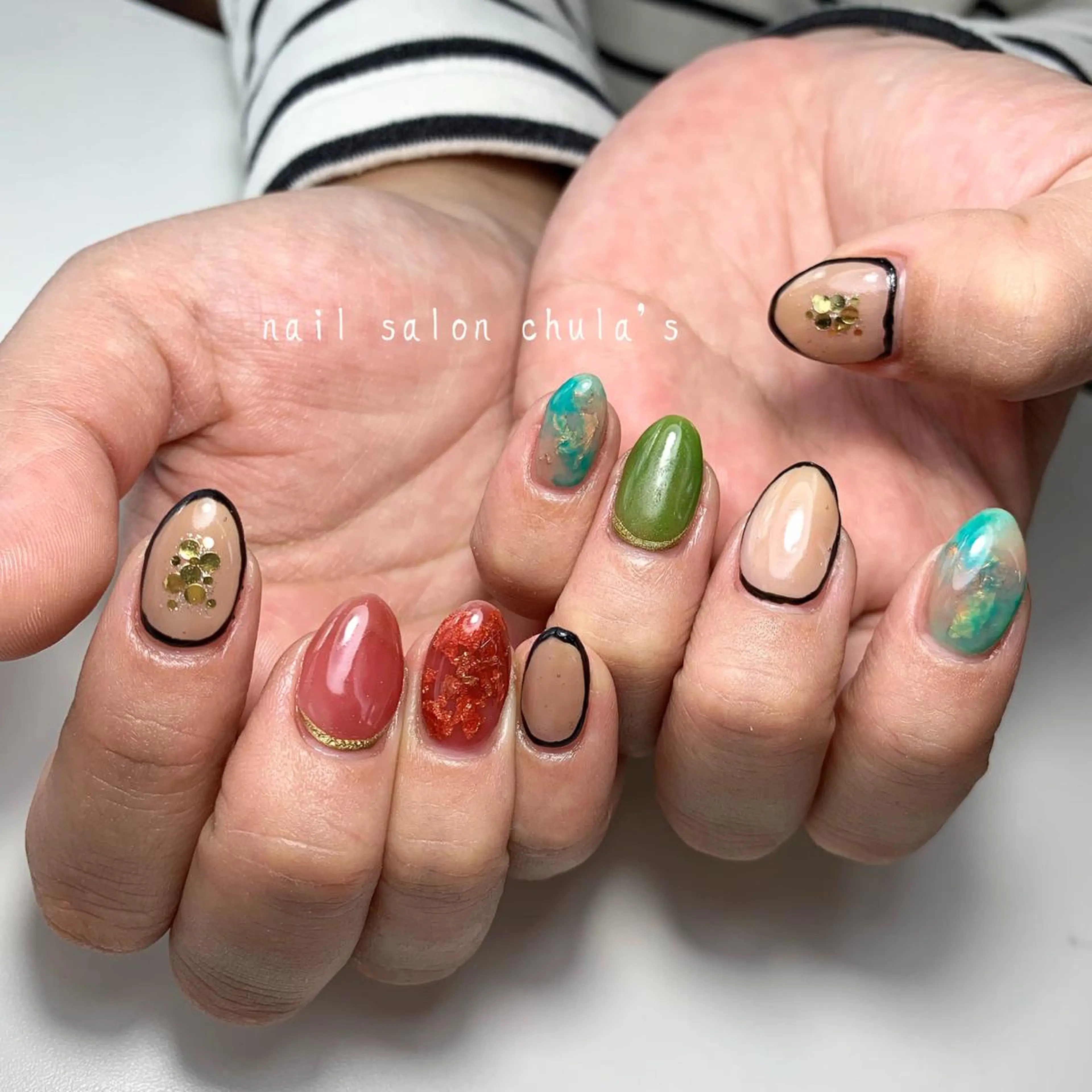 ネイル ハンドネイル nail salon  chula's所属・☆ayaka ☆のネイルデザイン