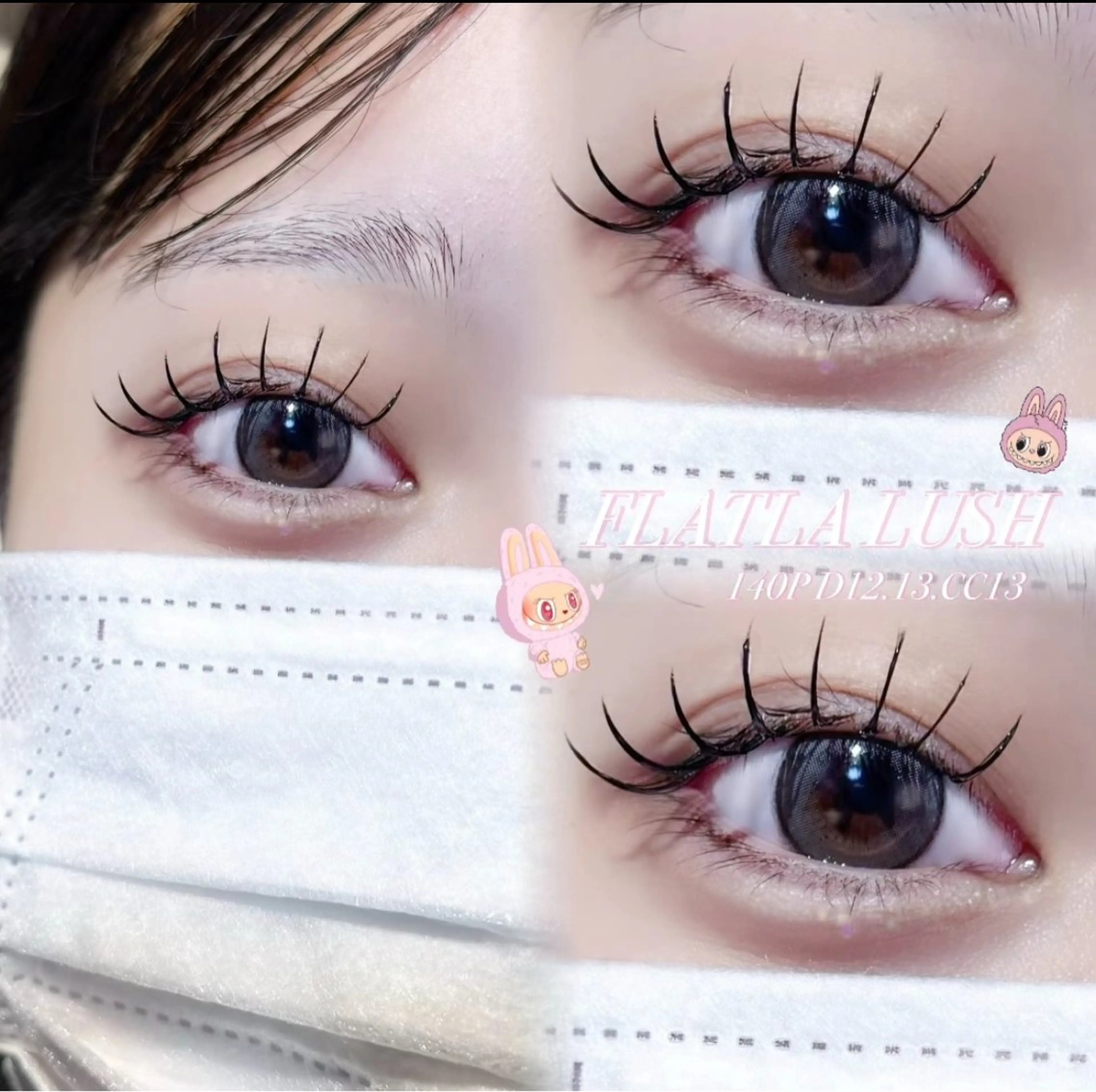 マツエク・マツパ crebia eyelash所属・crebia🎀 Riaraのマツエク・マツパデザイン