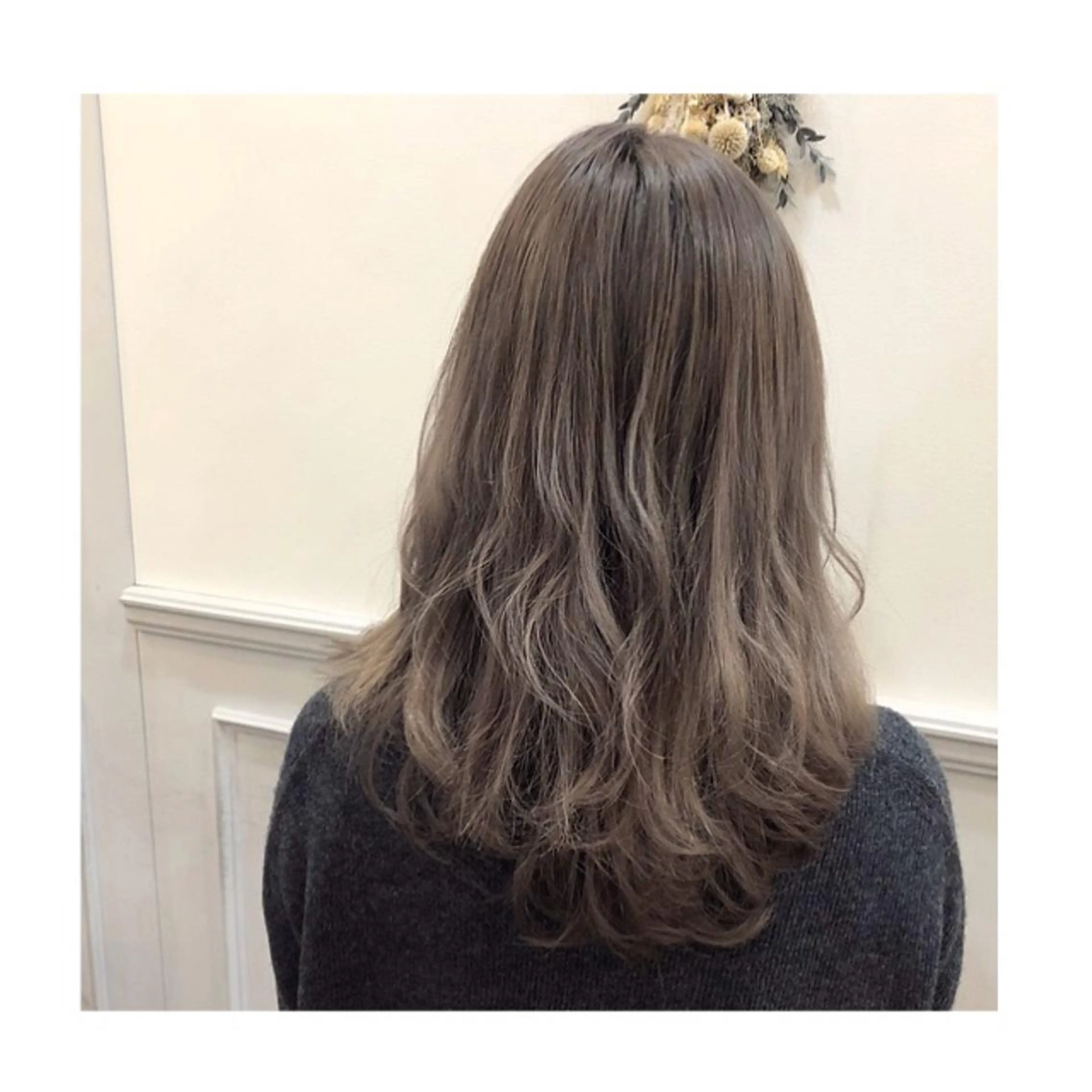 ミディアム ヘアカラー トリートメント ❁⃘ ち だ り さ ❁⃘のヘアスタイル