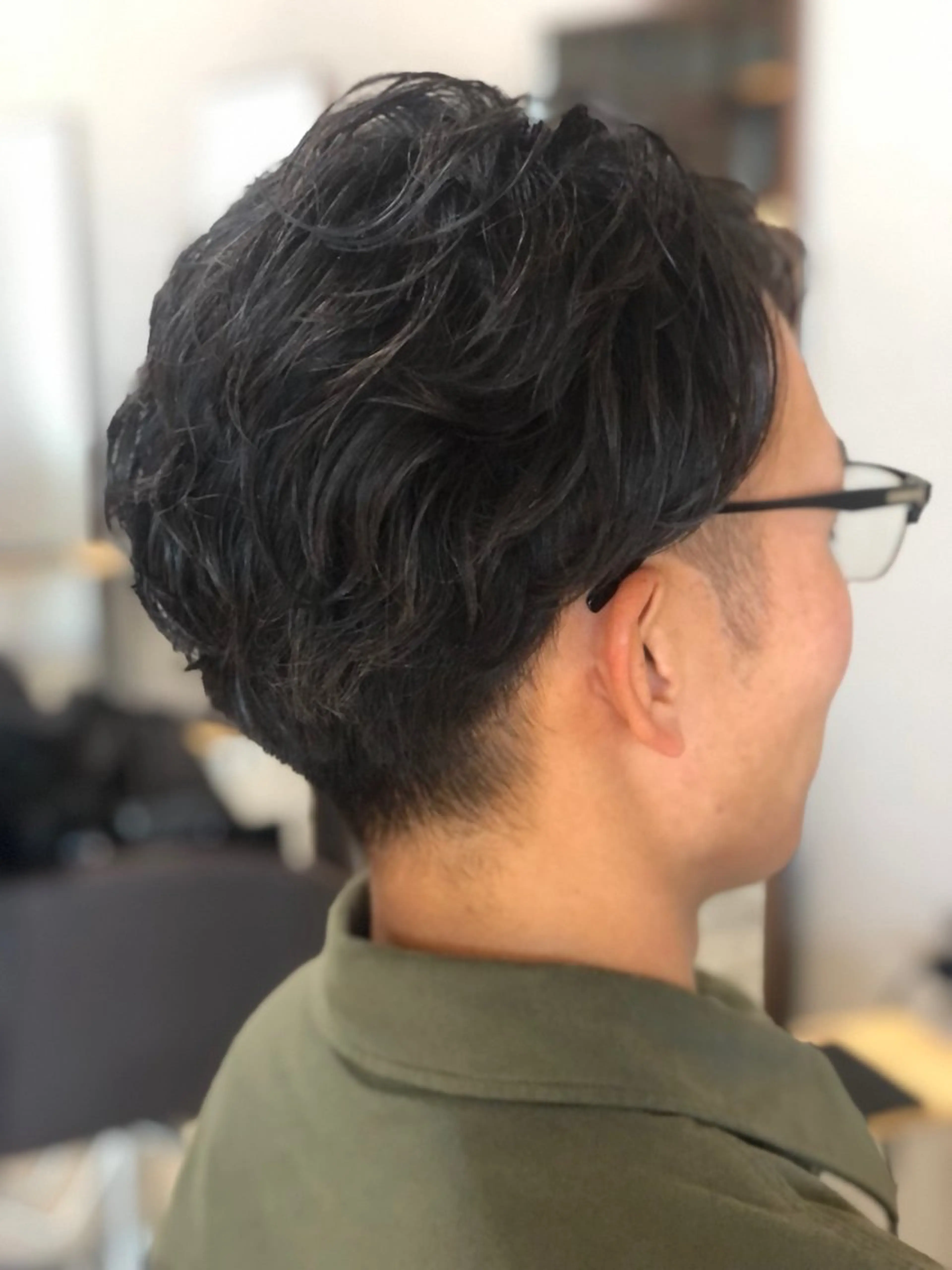 メンズ メンズパーマ latva所属・latva:メンズ ✂︎Riko...のヘアスタイル