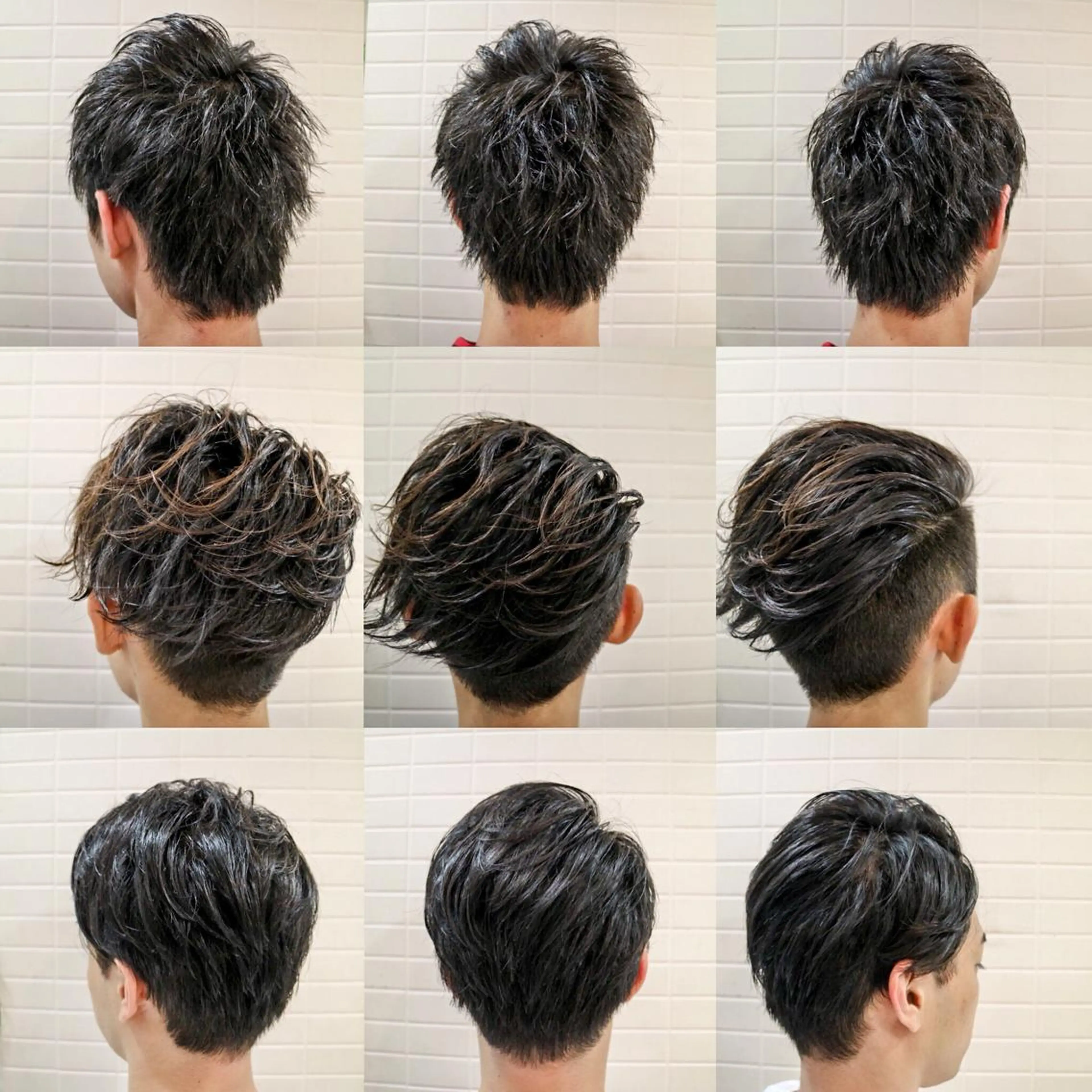 ショート カラー パーマ メンズ 看板犬がお出迎え◎ 初めてでも安心◎のヘアスタイル