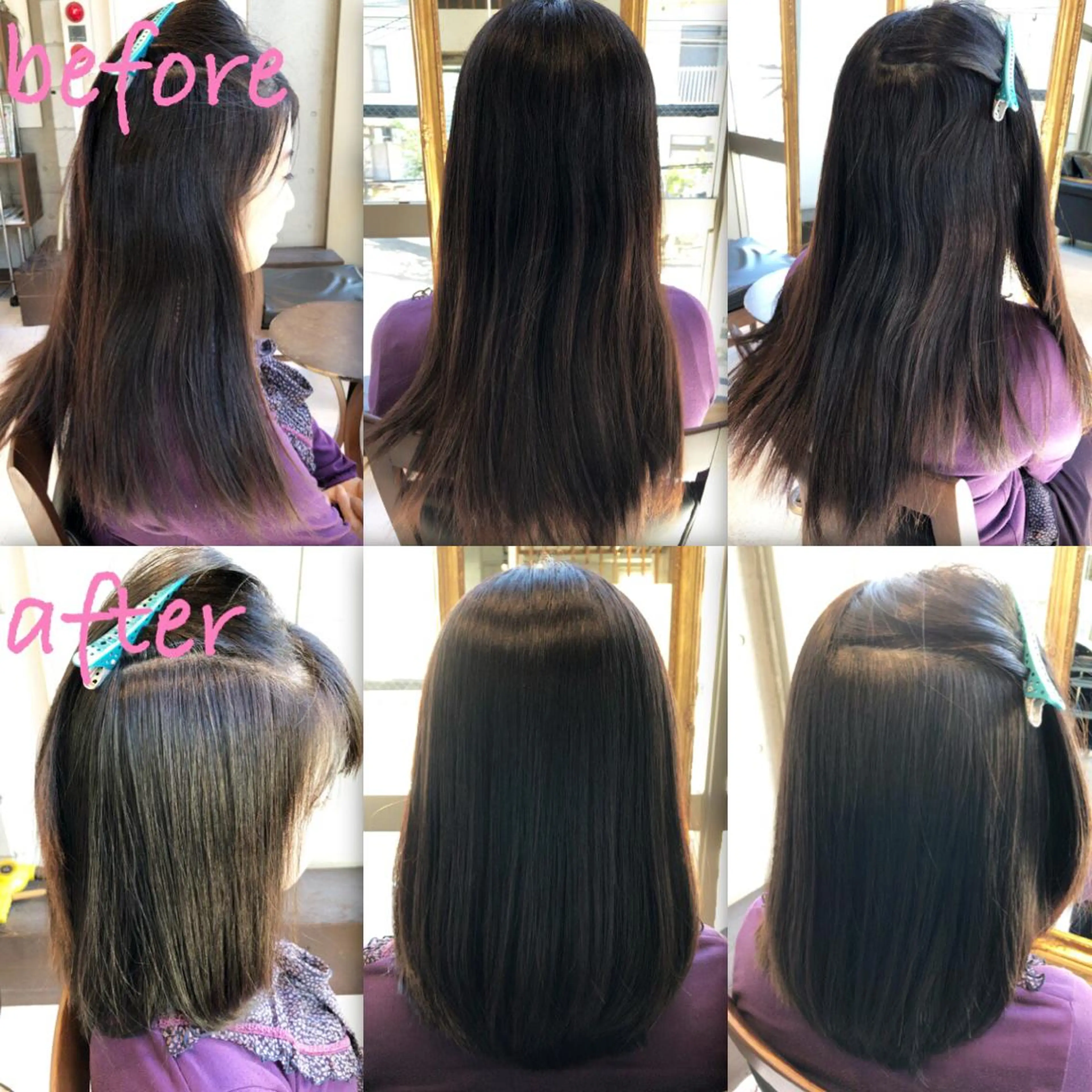 ミディアム パーマ ストレートパーマ カット 縮毛矯正 トリートメント ブリーチ縮毛矯正/ デサキ ショウヘイのヘアスタイル