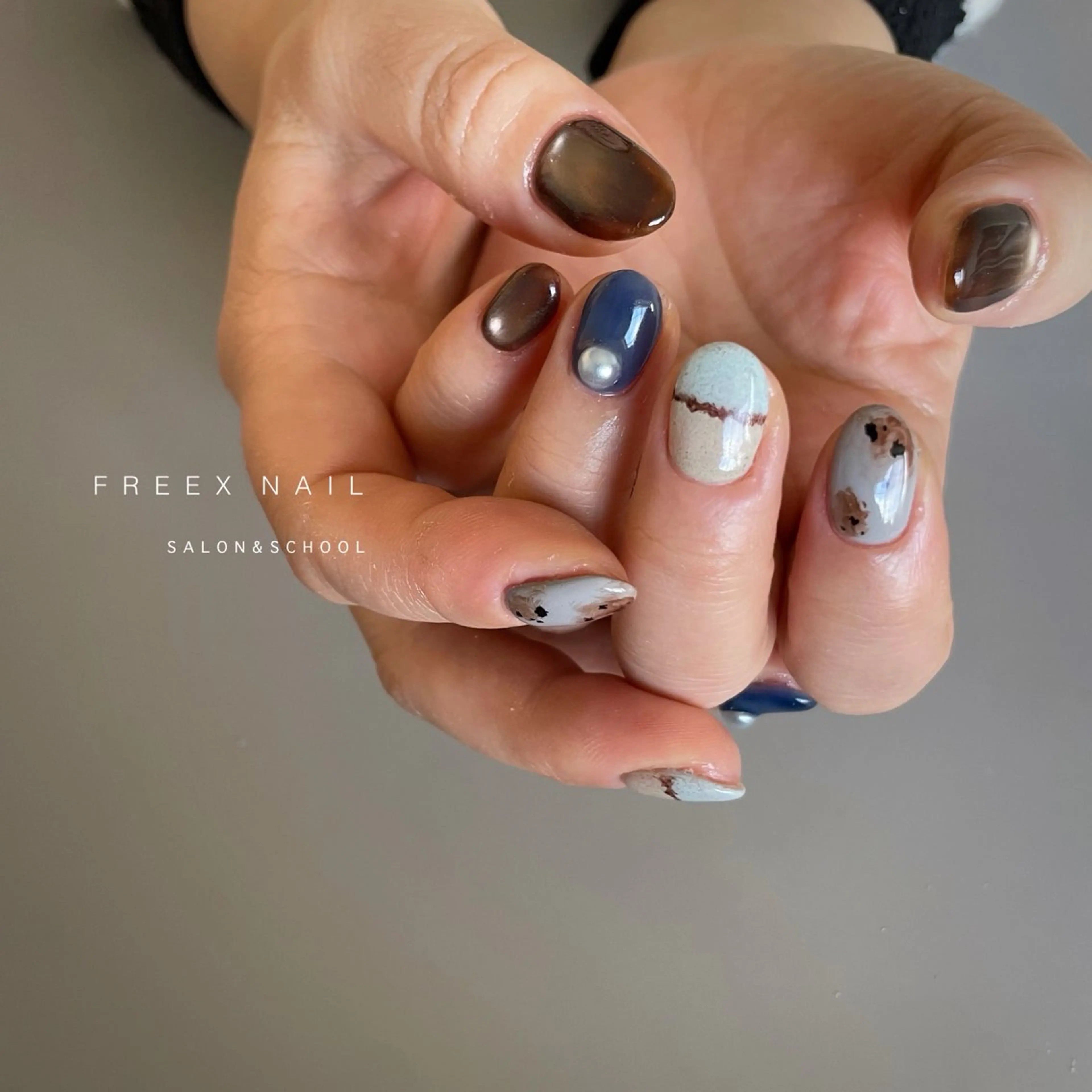 ネイル ニュアンスネイル ハンドネイル ハンドケア Freex nail所属・freex nail /ニュアンス/個性派のネイルデザイン