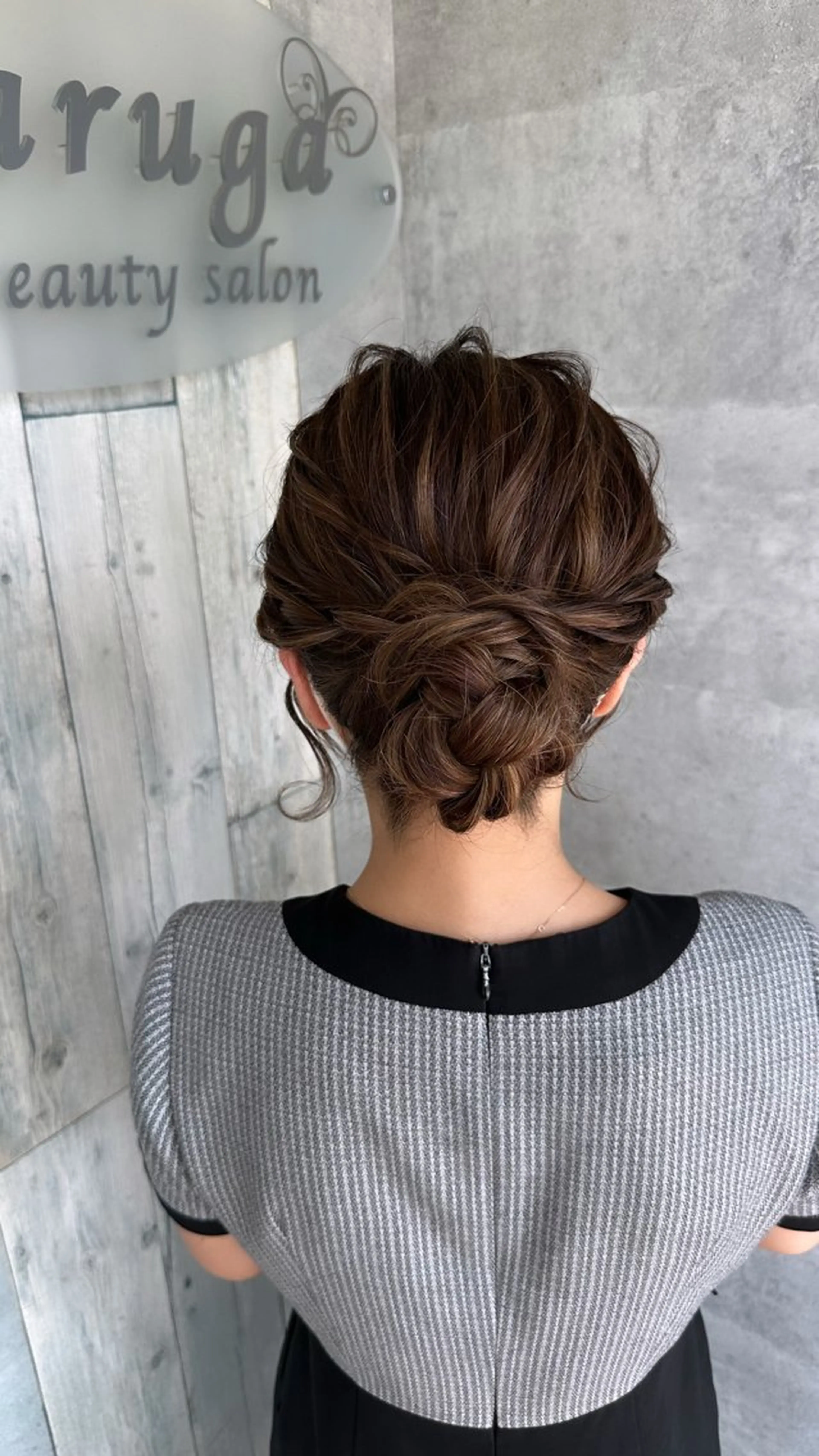 ヘアアレンジ ラルガ下曽根所属・な 茶のヘアスタイル