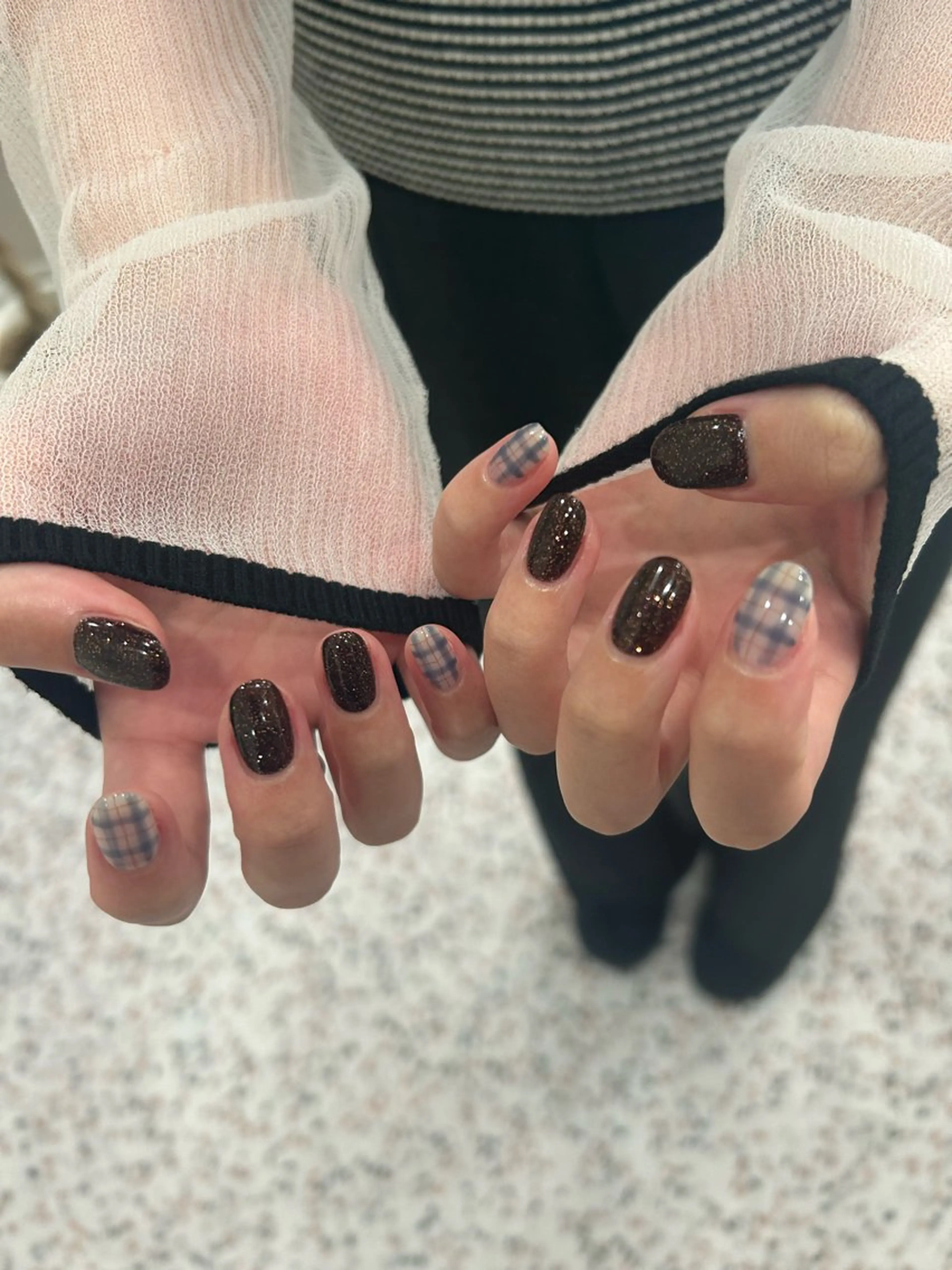 ネイル ハンドネイル 小松 千冬snazzyのネイルデザイン